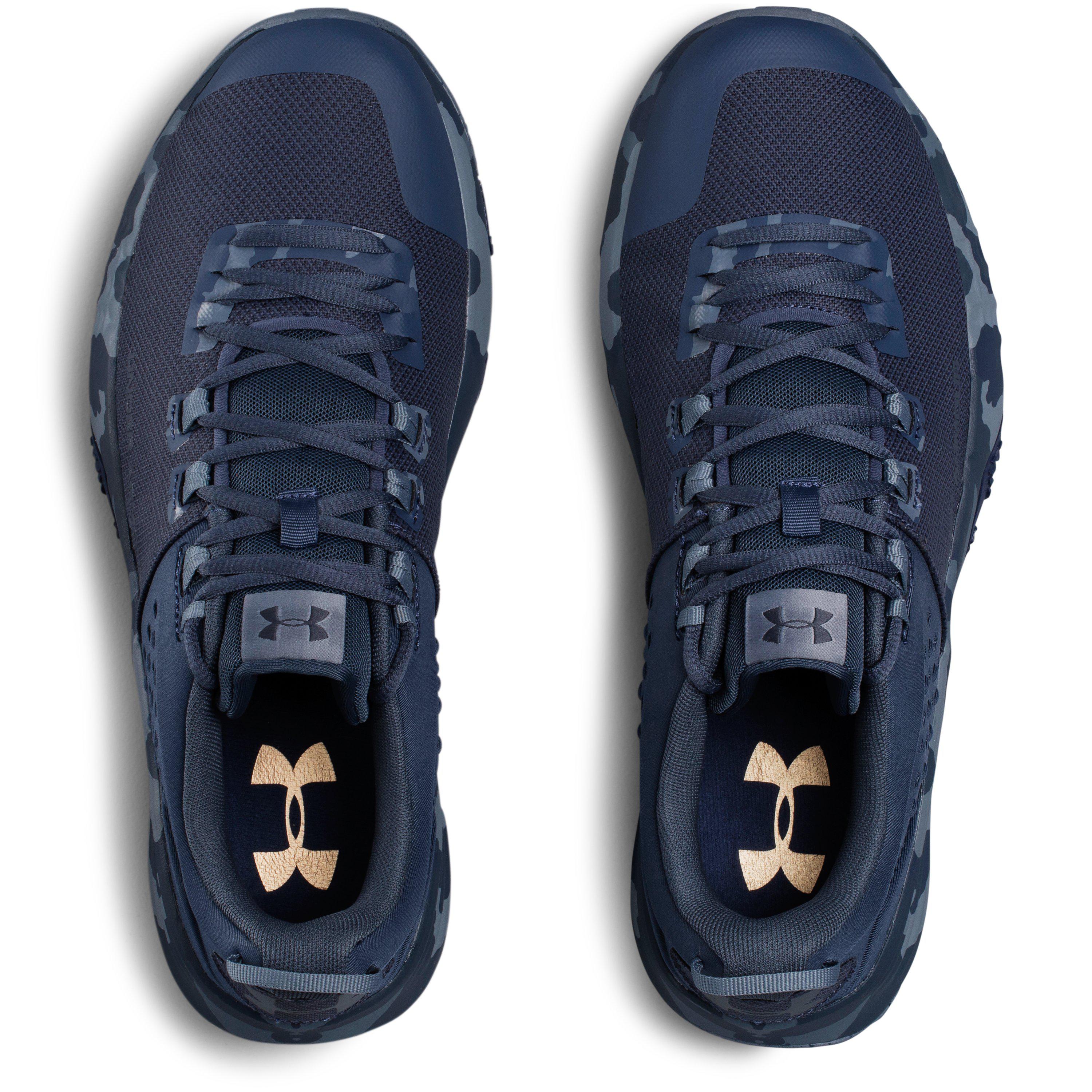 mens blue under armour shoes