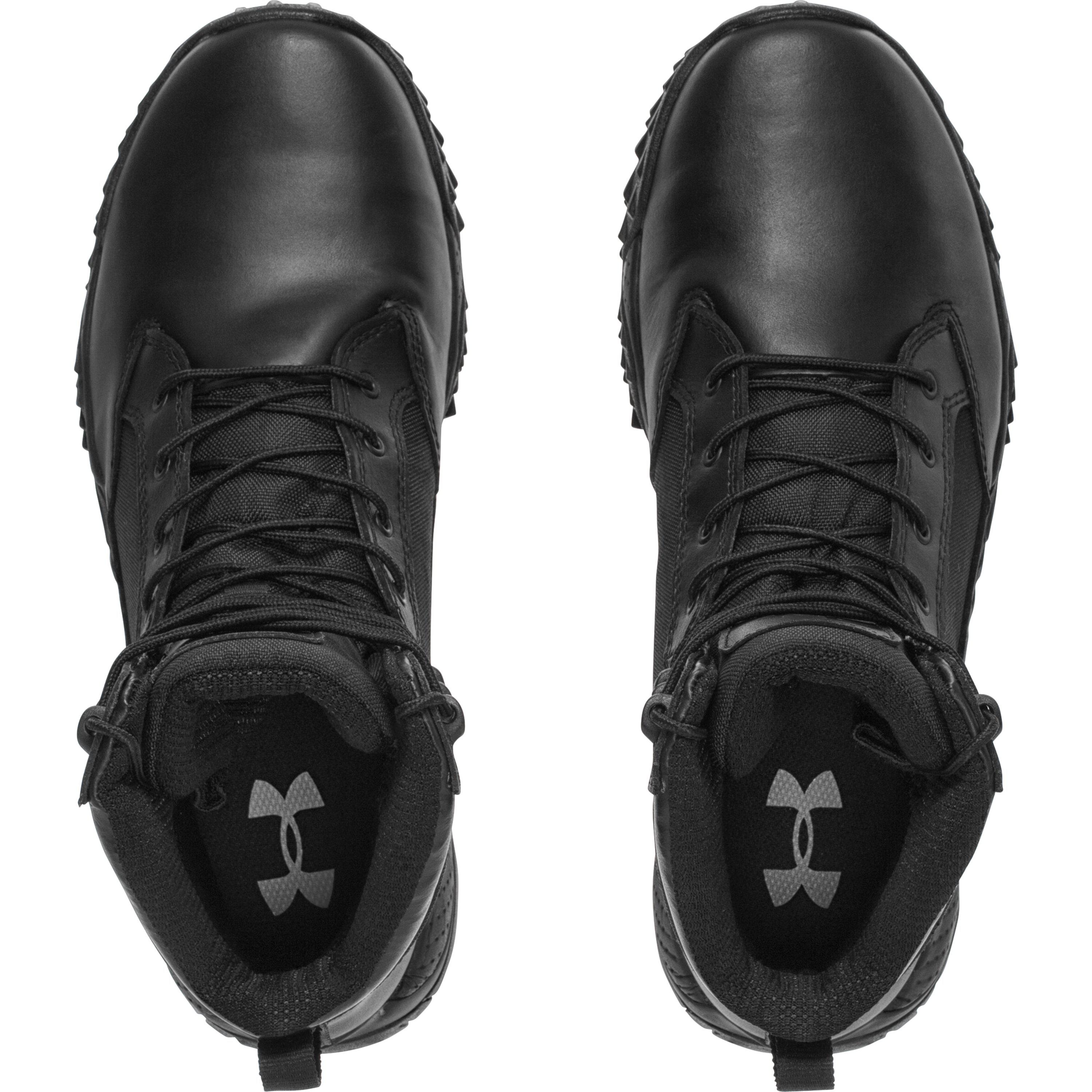 Under Armour Leather Men's Ua Stellar Tactical Boots — Wide (2e) in