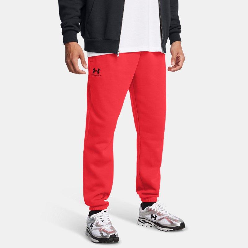 Under Armour Icon Fleece Joggers Racer in Red for Men Lyst UK