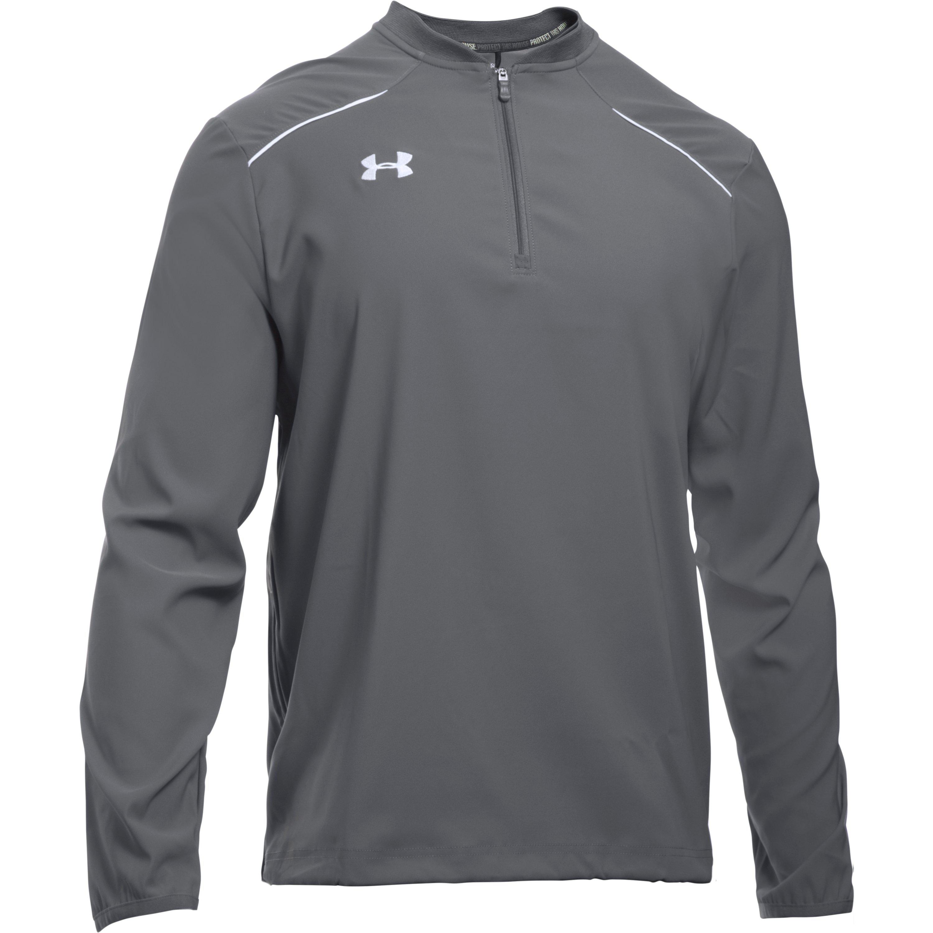 under armour men's team ultimate short sleeve cage jacket