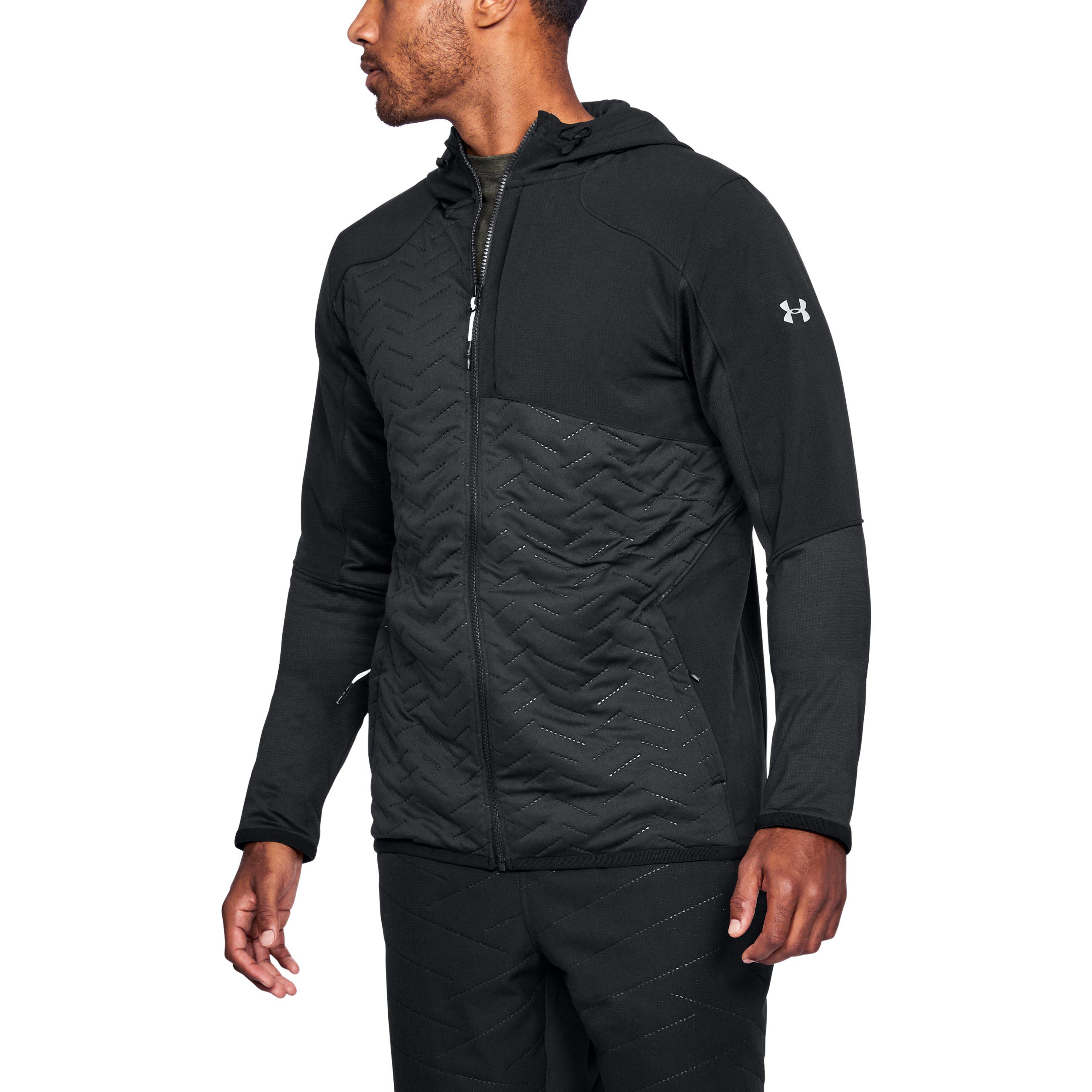 under armour coldgear reactor fleece full zip hoodie