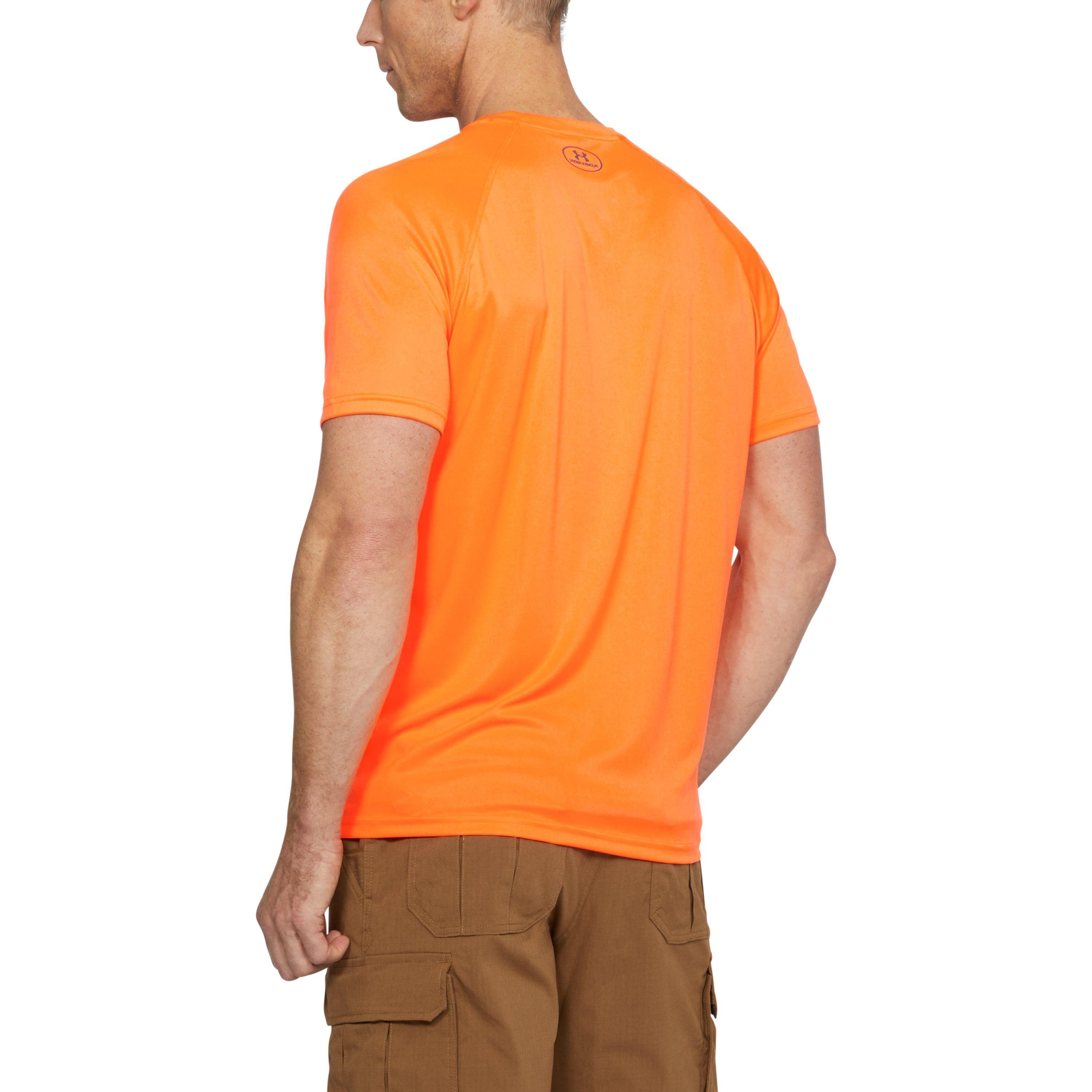 Under Armour Men's Ua Tactical Hi-vis T-shirt in Orange for Men | Lyst