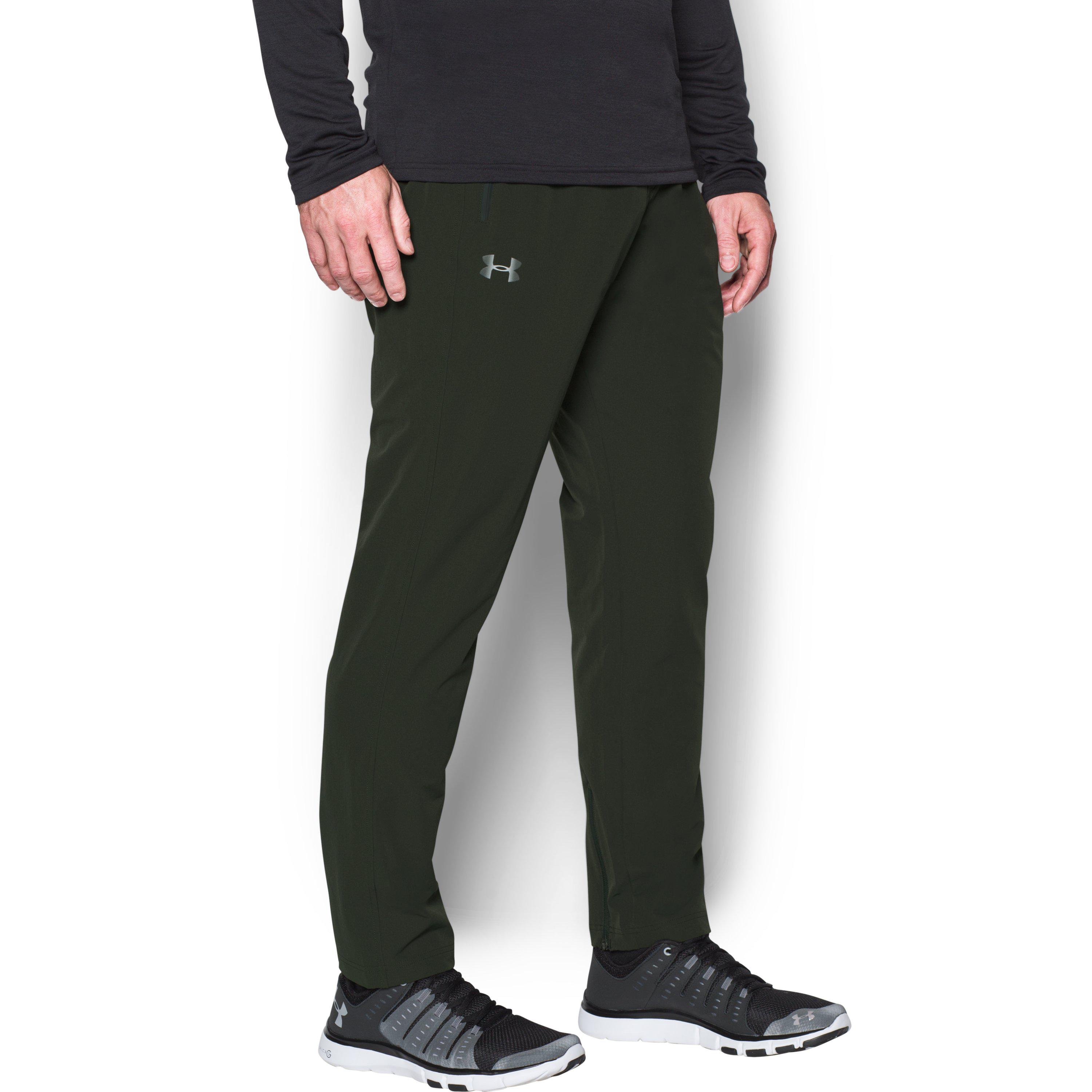 Under Armour Men's Ua Storm Woven Tapered Pants in Green for Men - Lyst