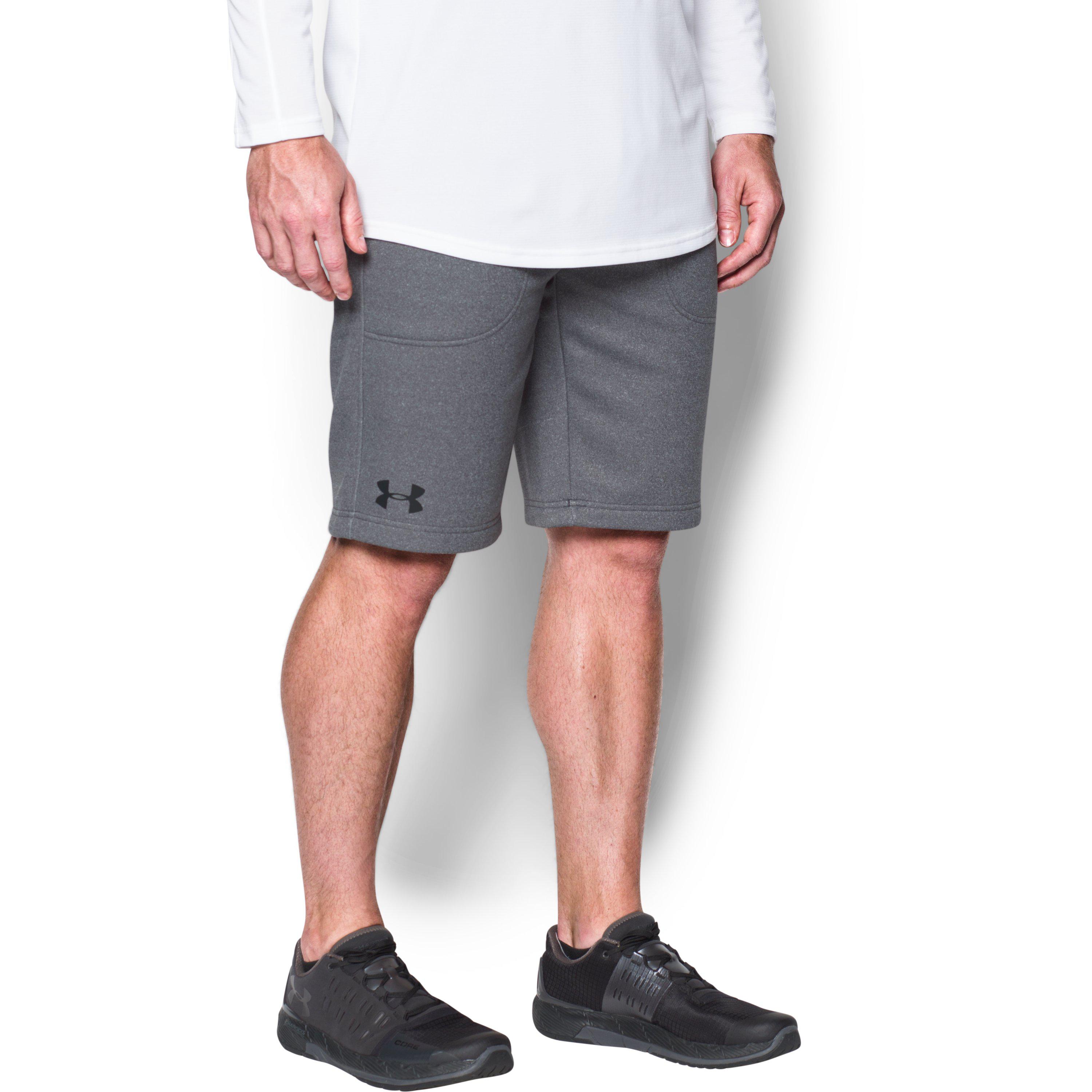 under armour fleece shorts