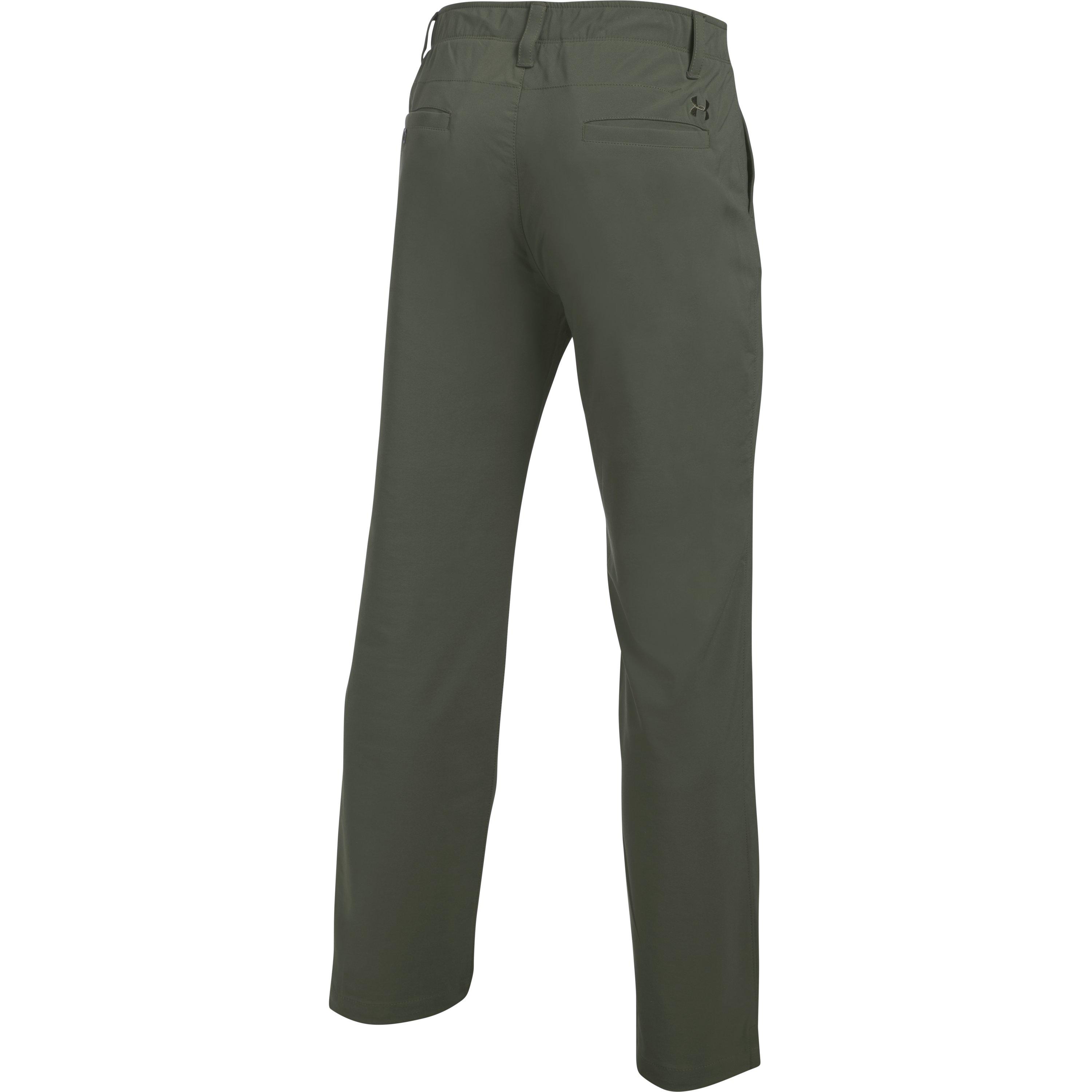 Under Armour Men's Ua Match Play Golf Pants in Green for Men
