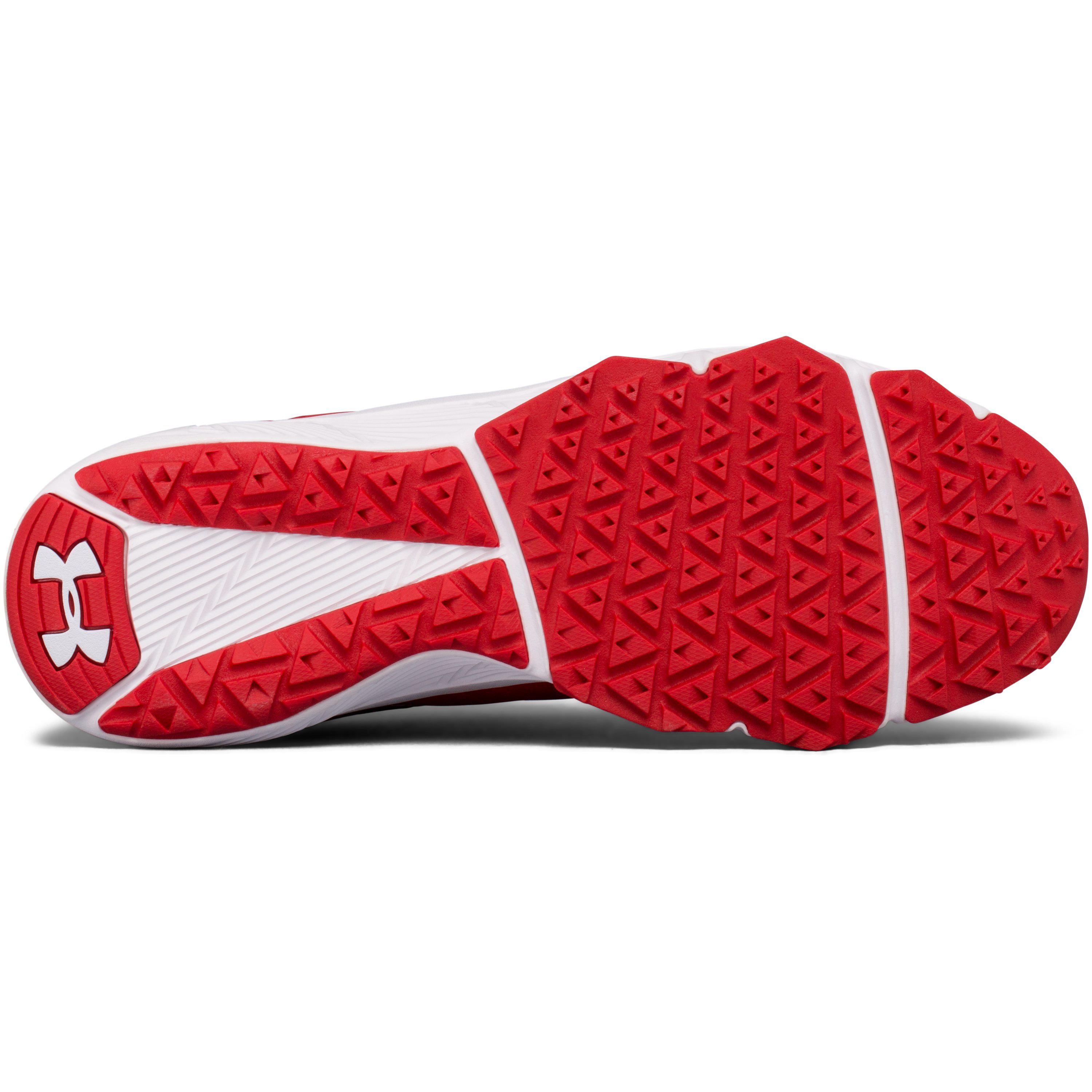 Under Armour Men's Ua Yard Trainer Baseball Shoes in Red for Men | Lyst