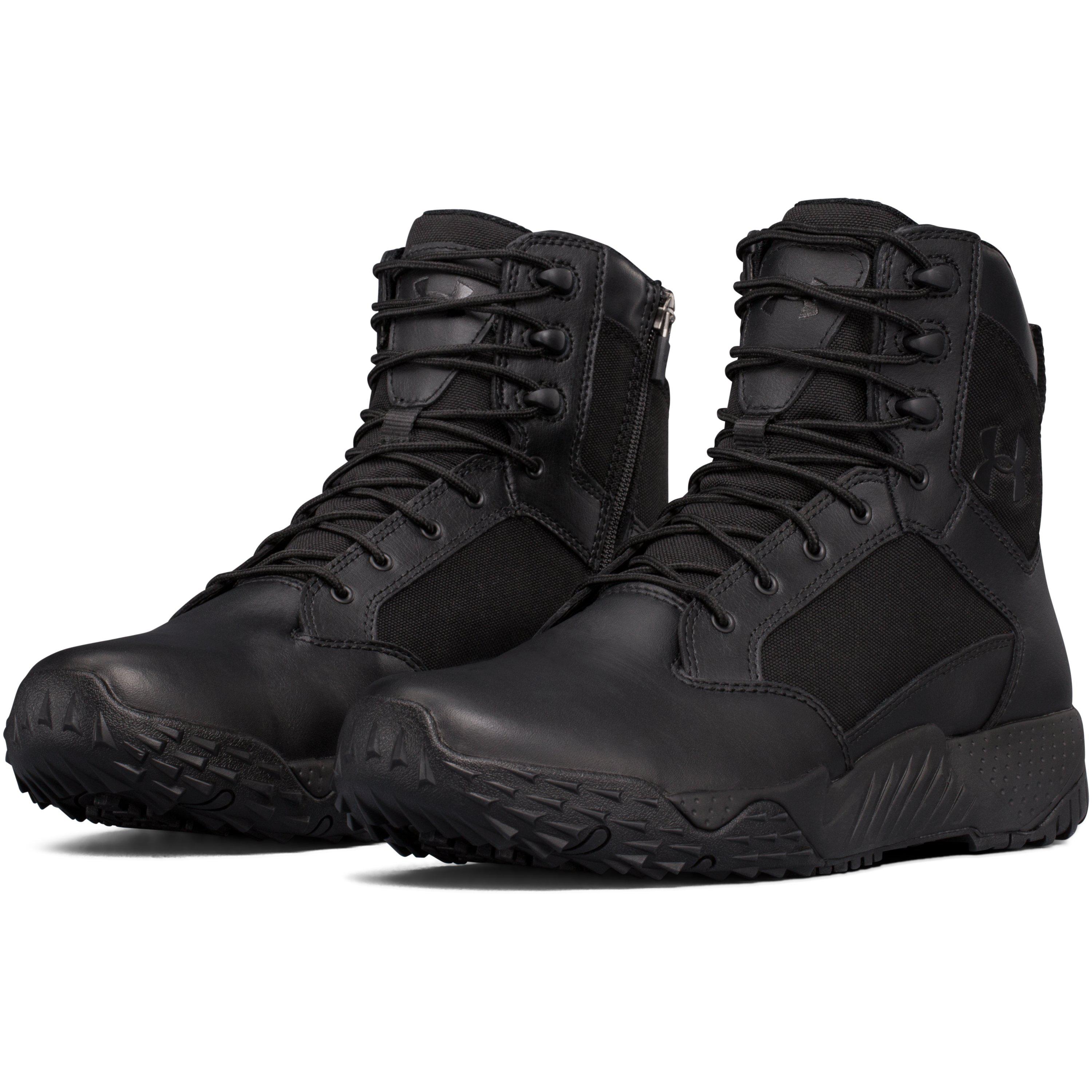 under armour side zip boots