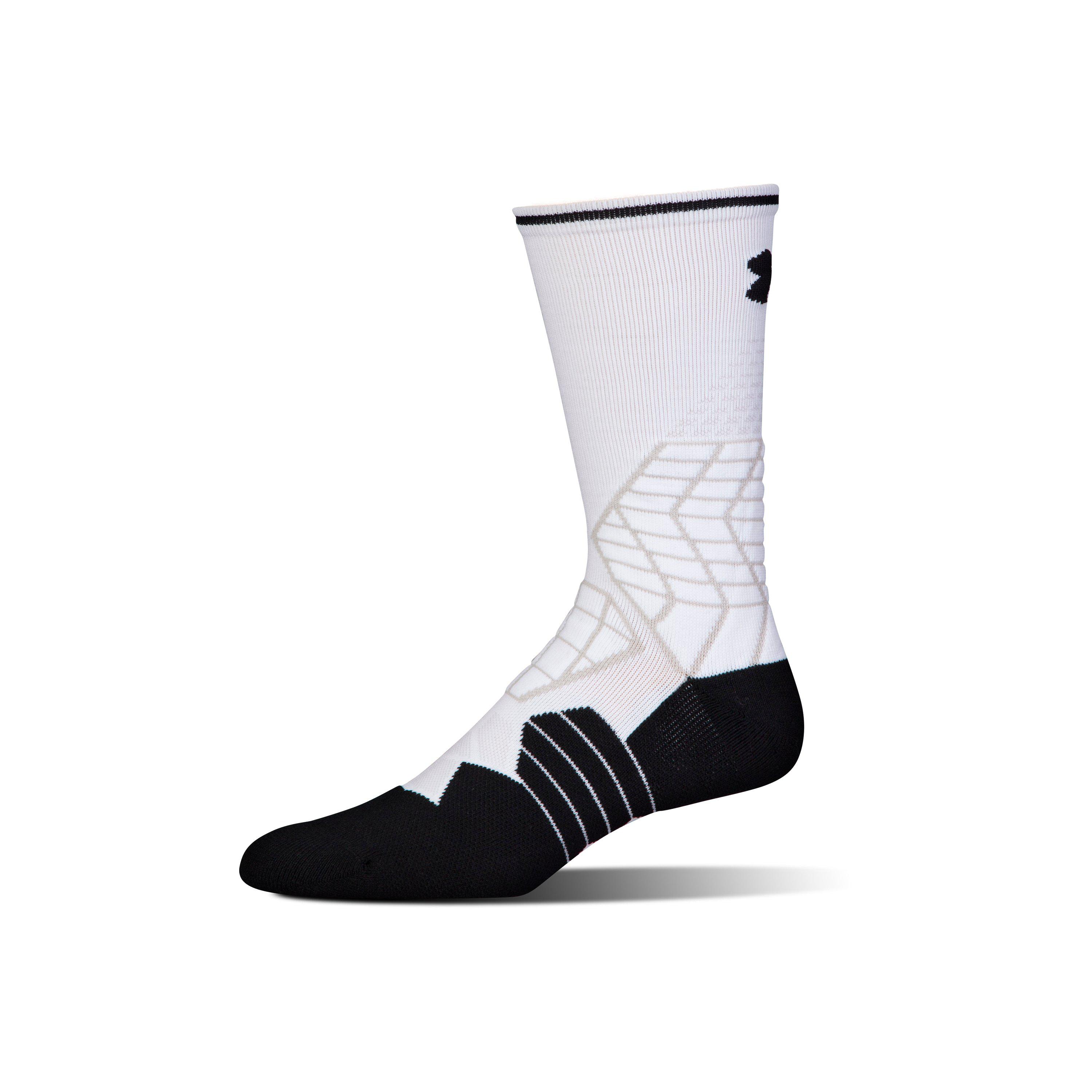 white under armour football socks
