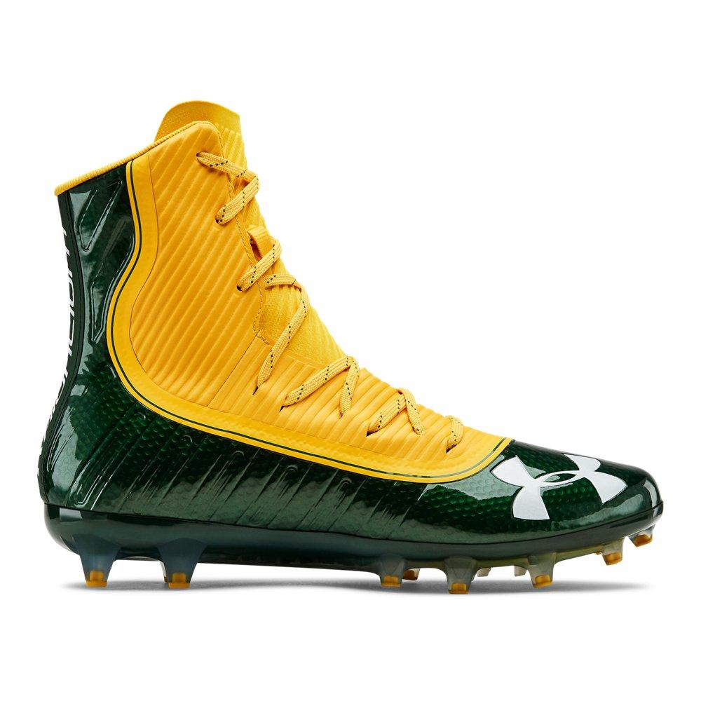 Green and yellow football cleats sale