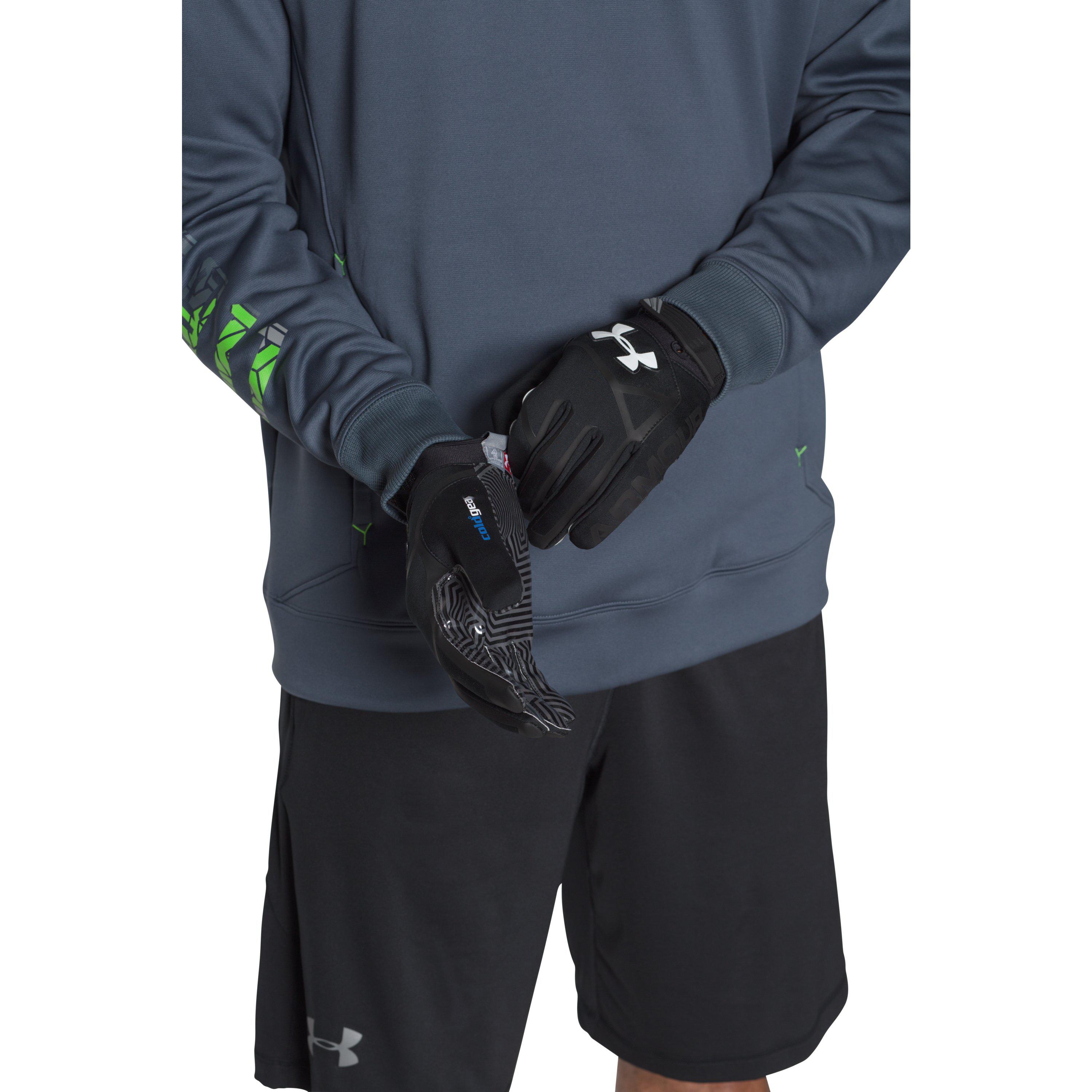 under armour playoff coldgear glove
