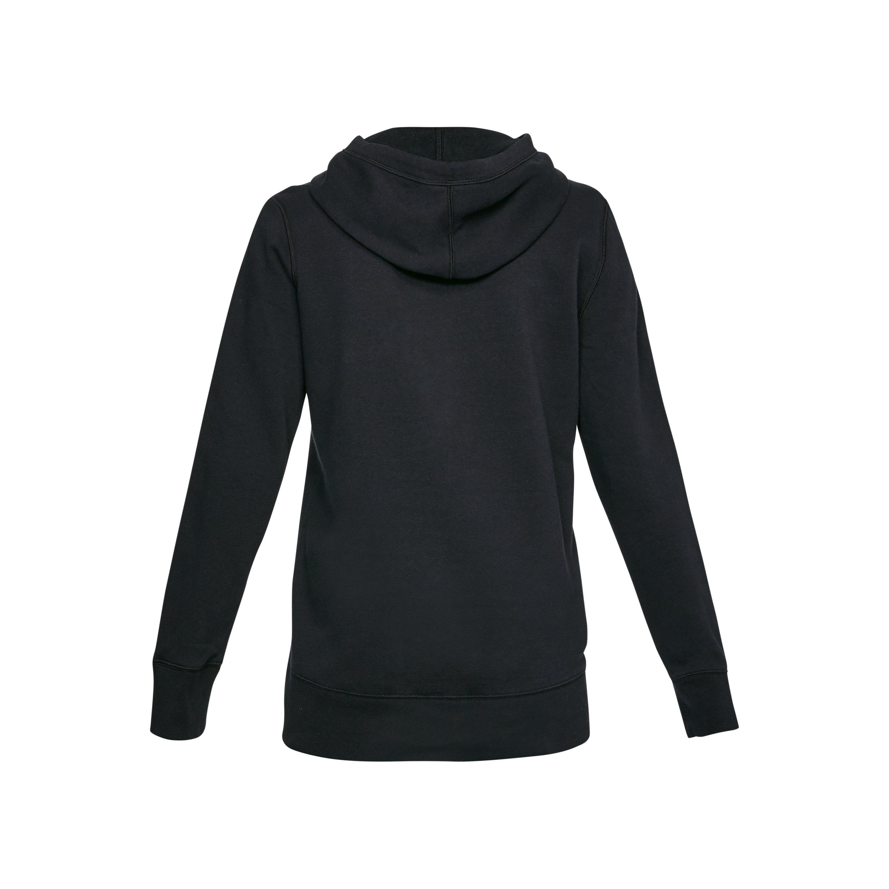 under armour women's favorite fleece wordmark hoodie