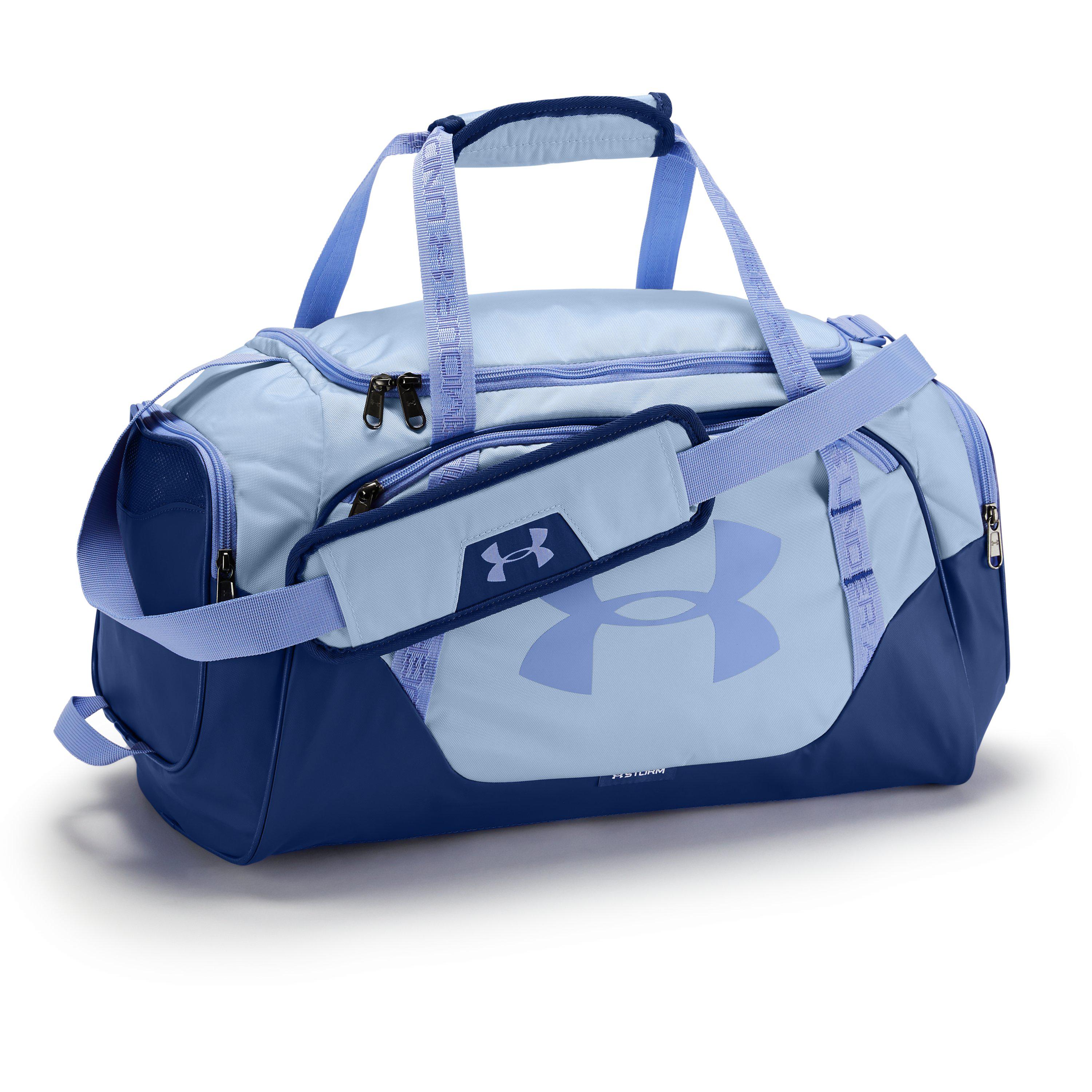 under armour blue duffle bag