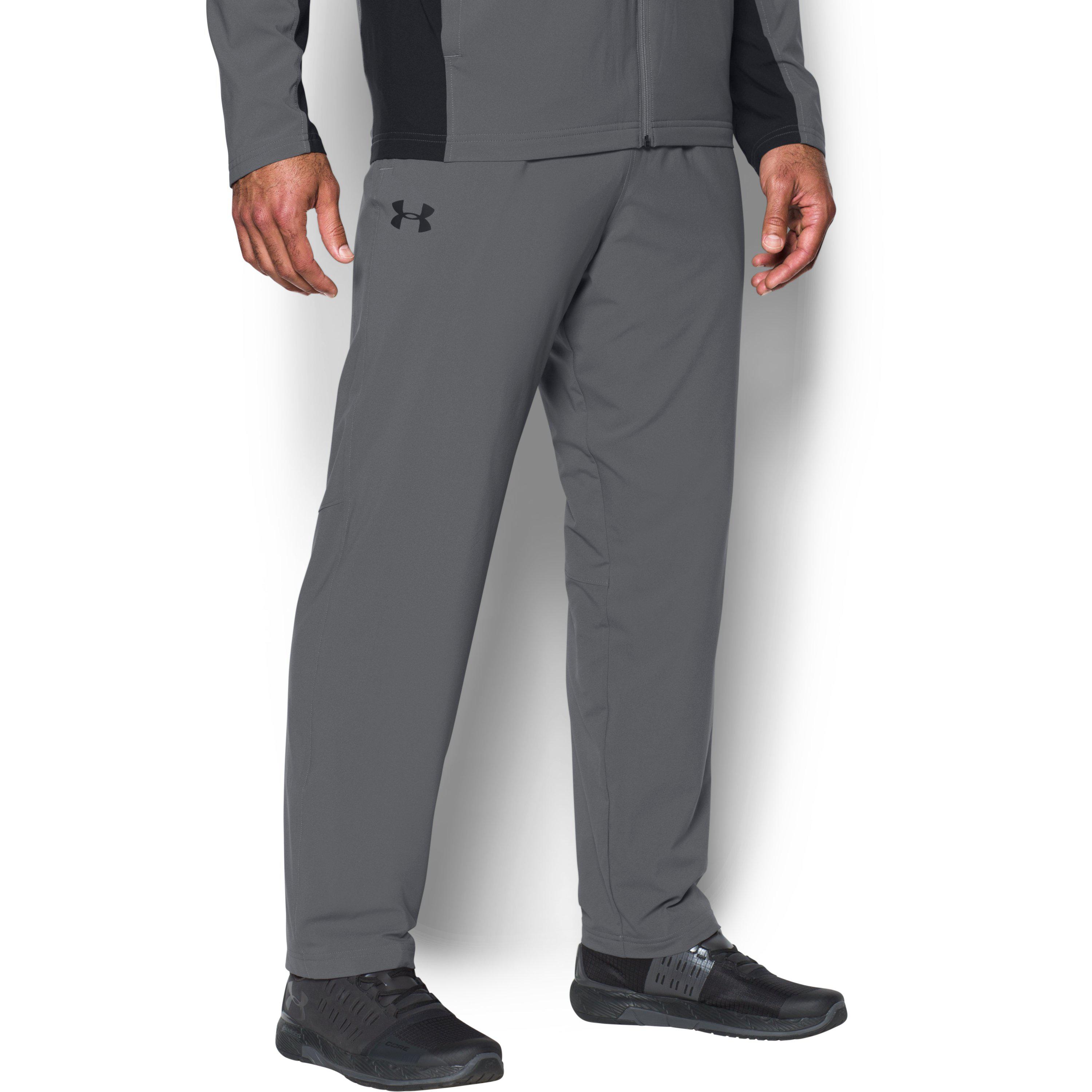 under armour lined warm up pants
