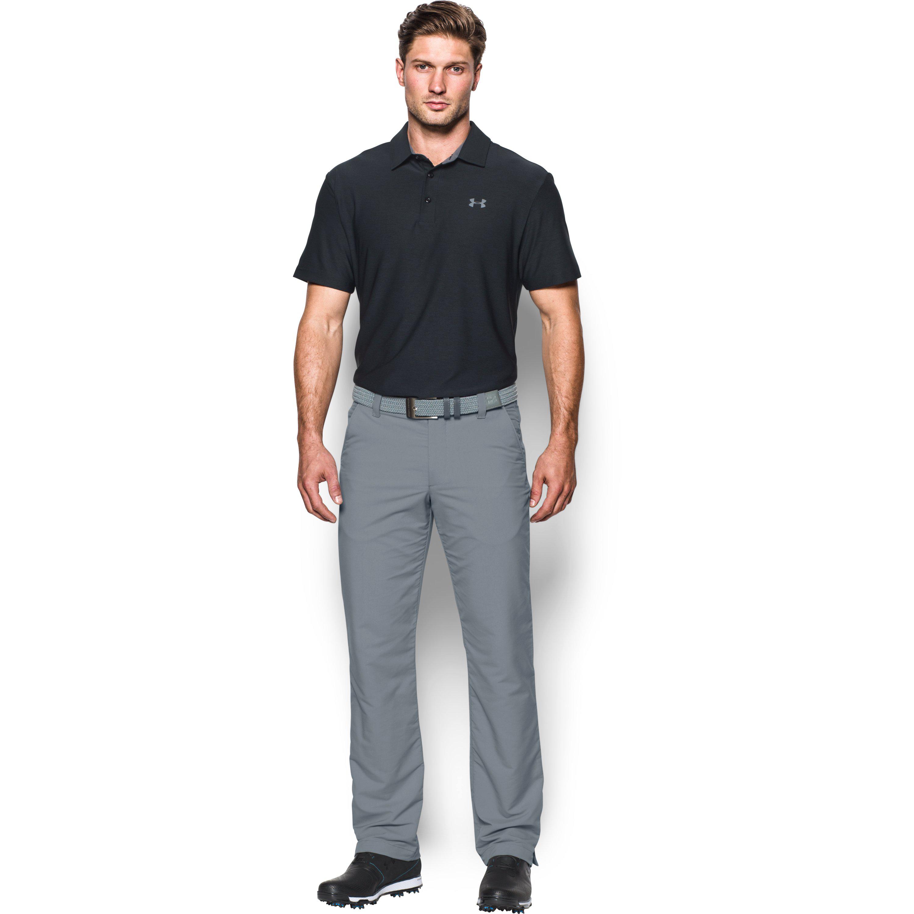 Under Armour Men's Ua Match Play Golf Pants in Gray for Men | Lyst