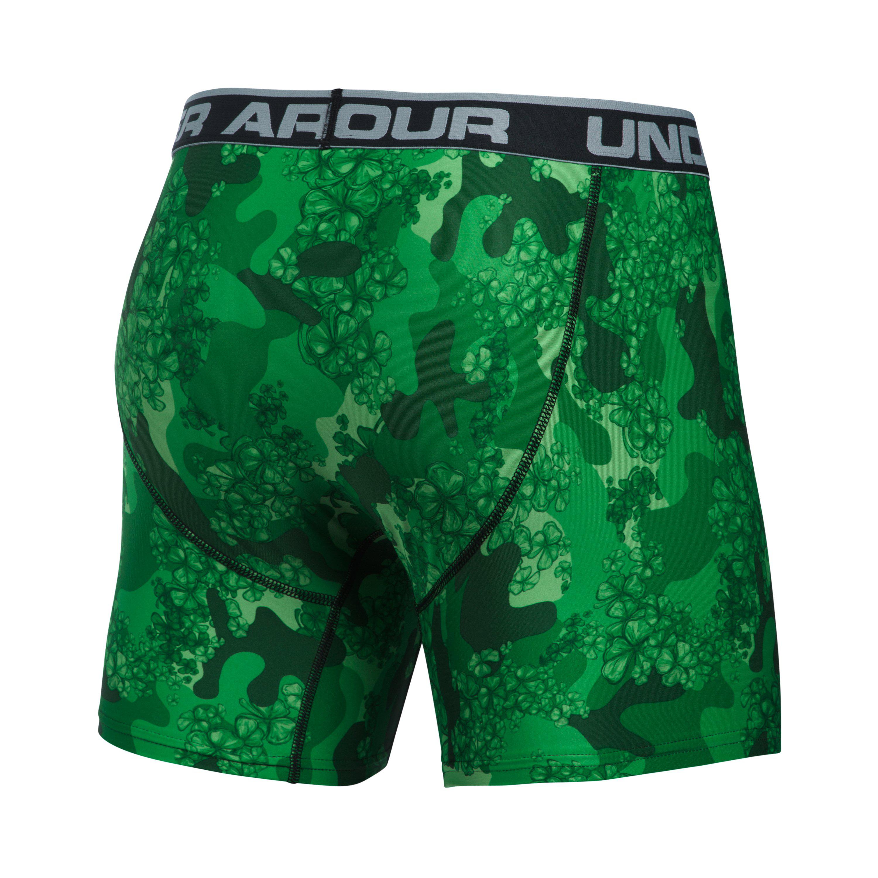 diepvries drie kamp Under Armour Men's Ua Original Series 6" Printed Boxerjock® in Green for  Men | Lyst
