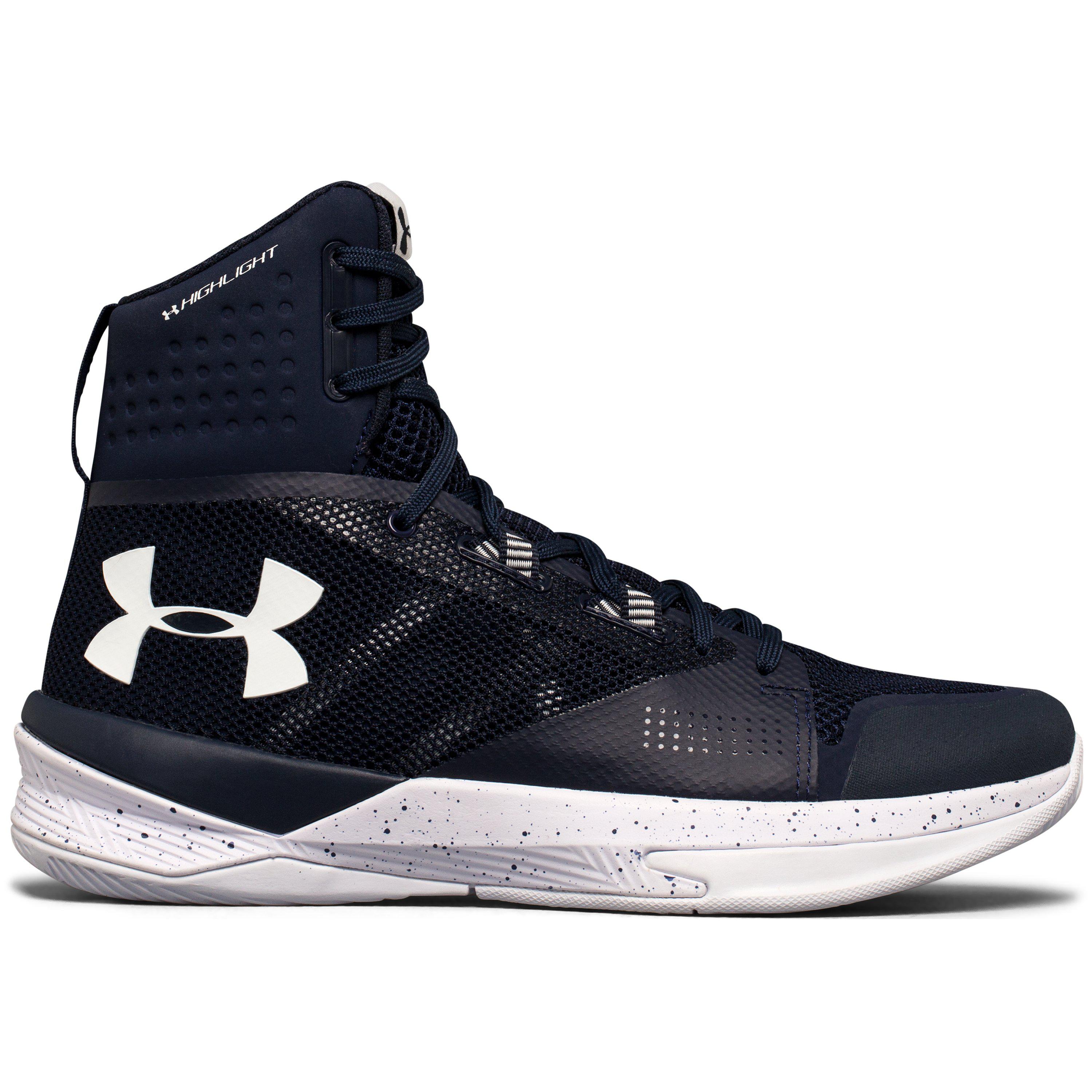 Under Armour Women's Ua Highlight Ace Volleyball Shoes in Midnight Navy ...