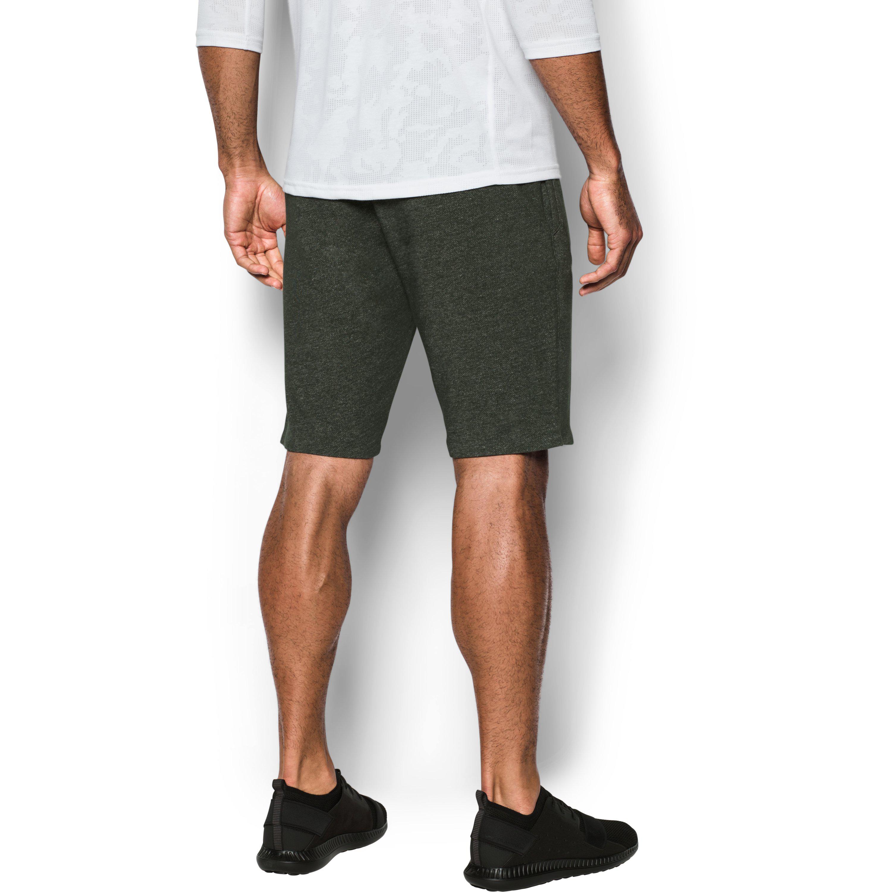 ua showdown tapered shorts
