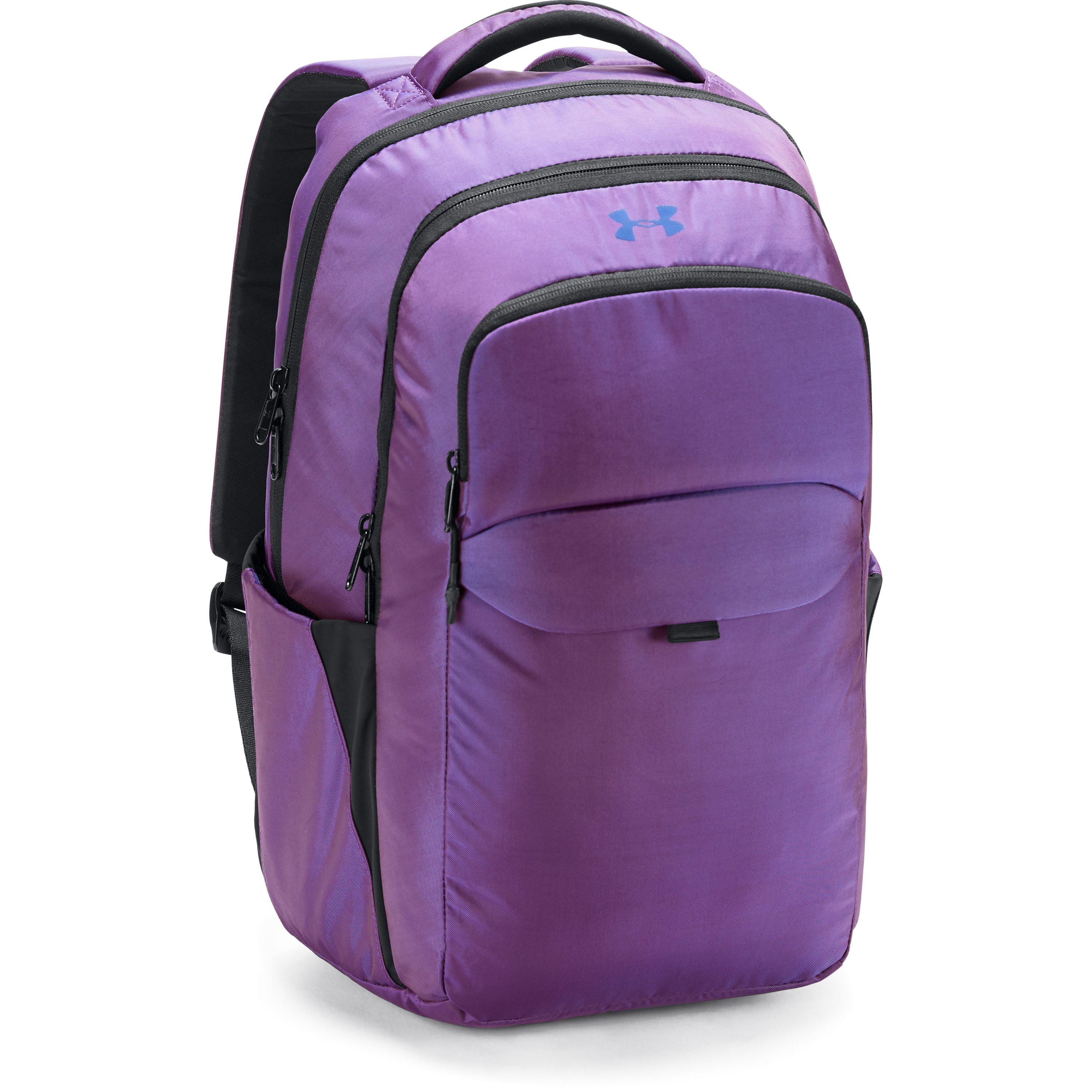 under armour purple backpack