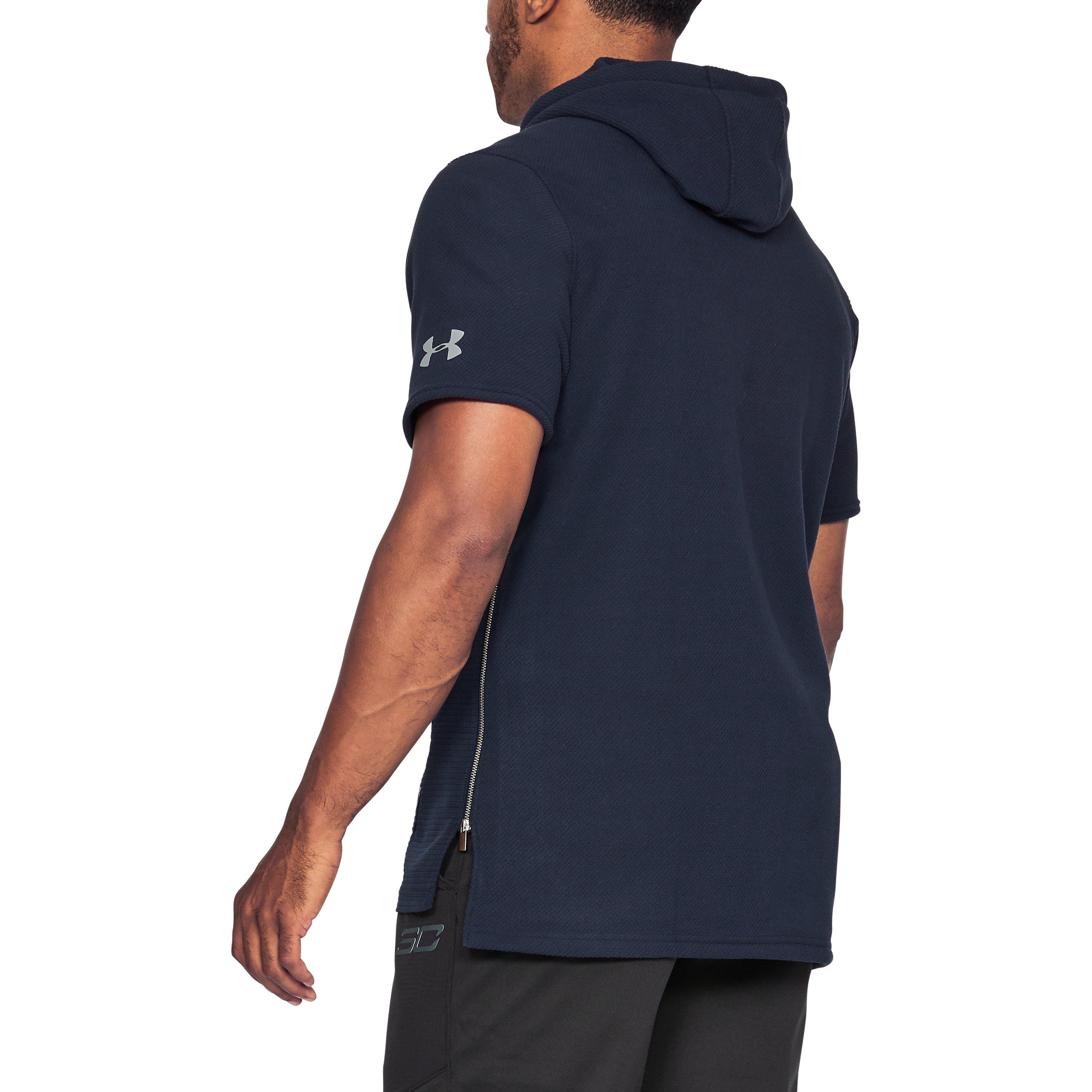 under armour short sleeve hoodie