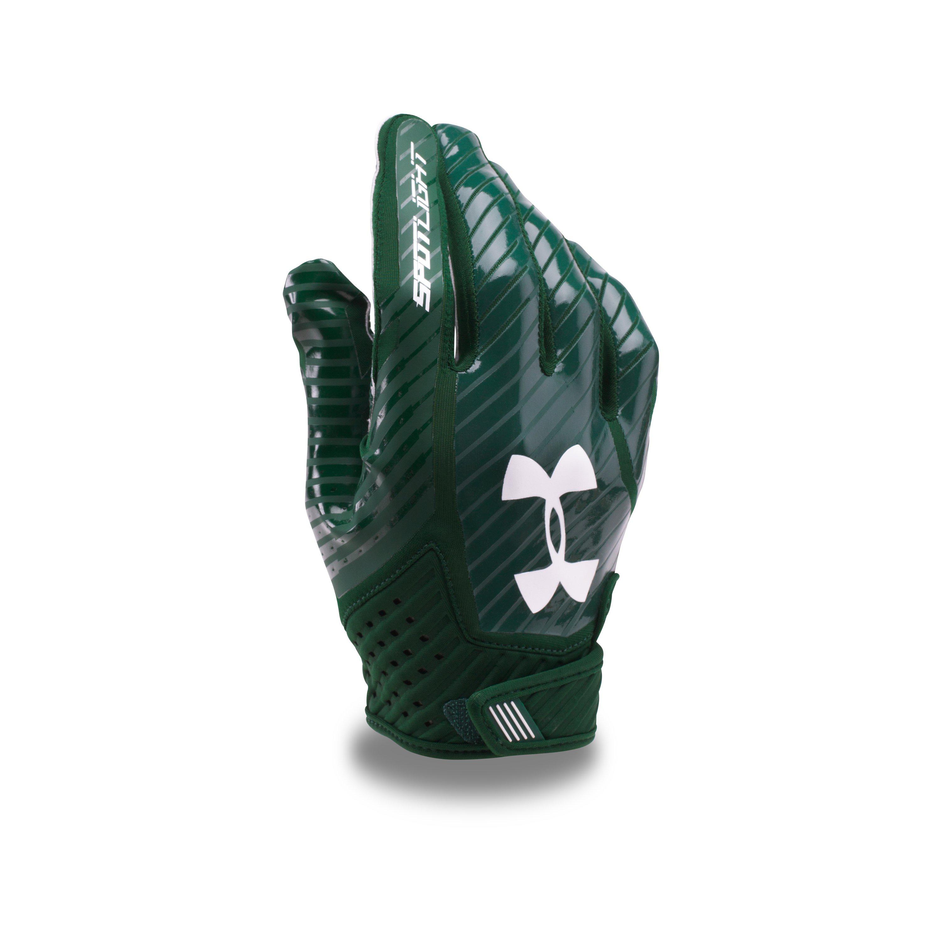 green under armour gloves