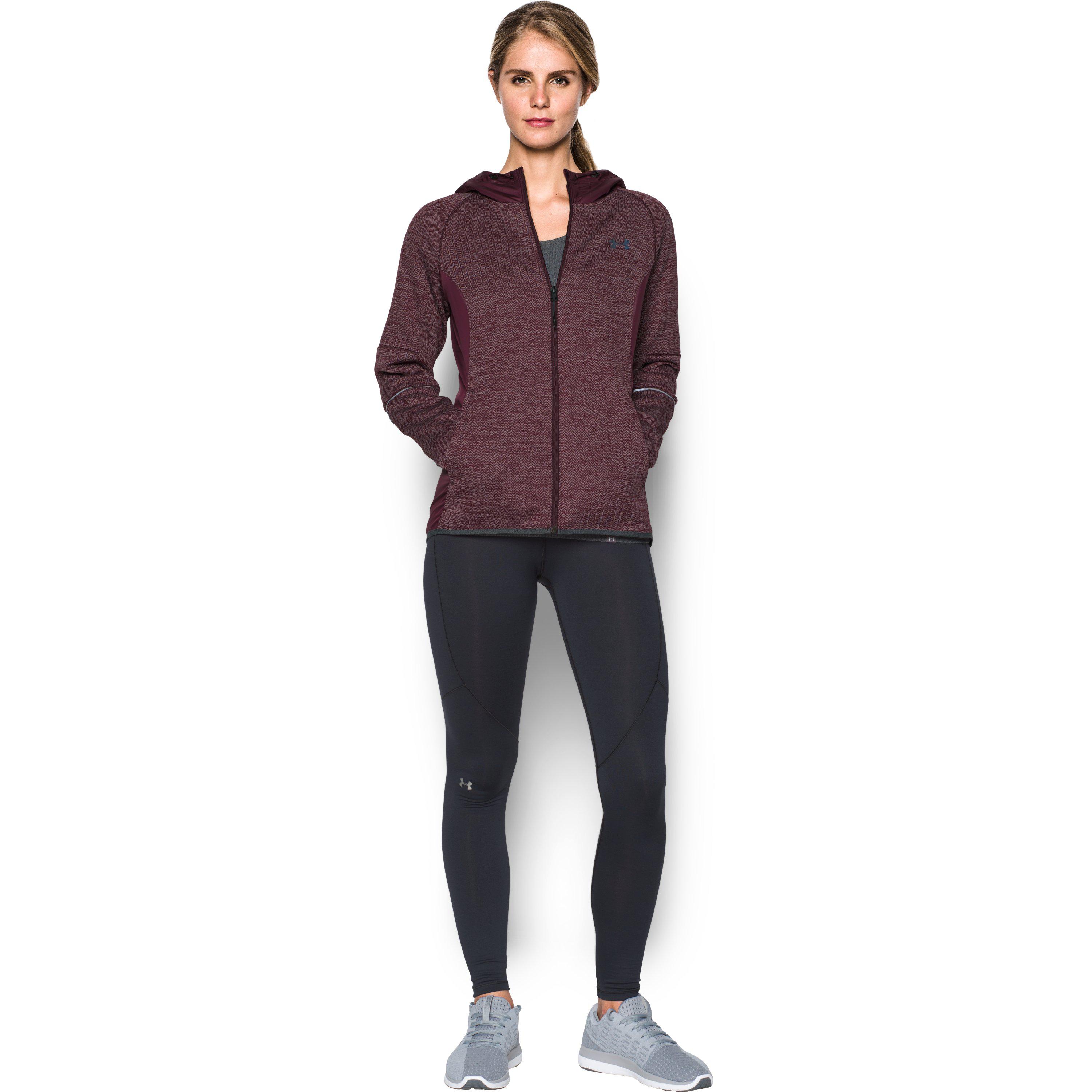 under armour swacket women red