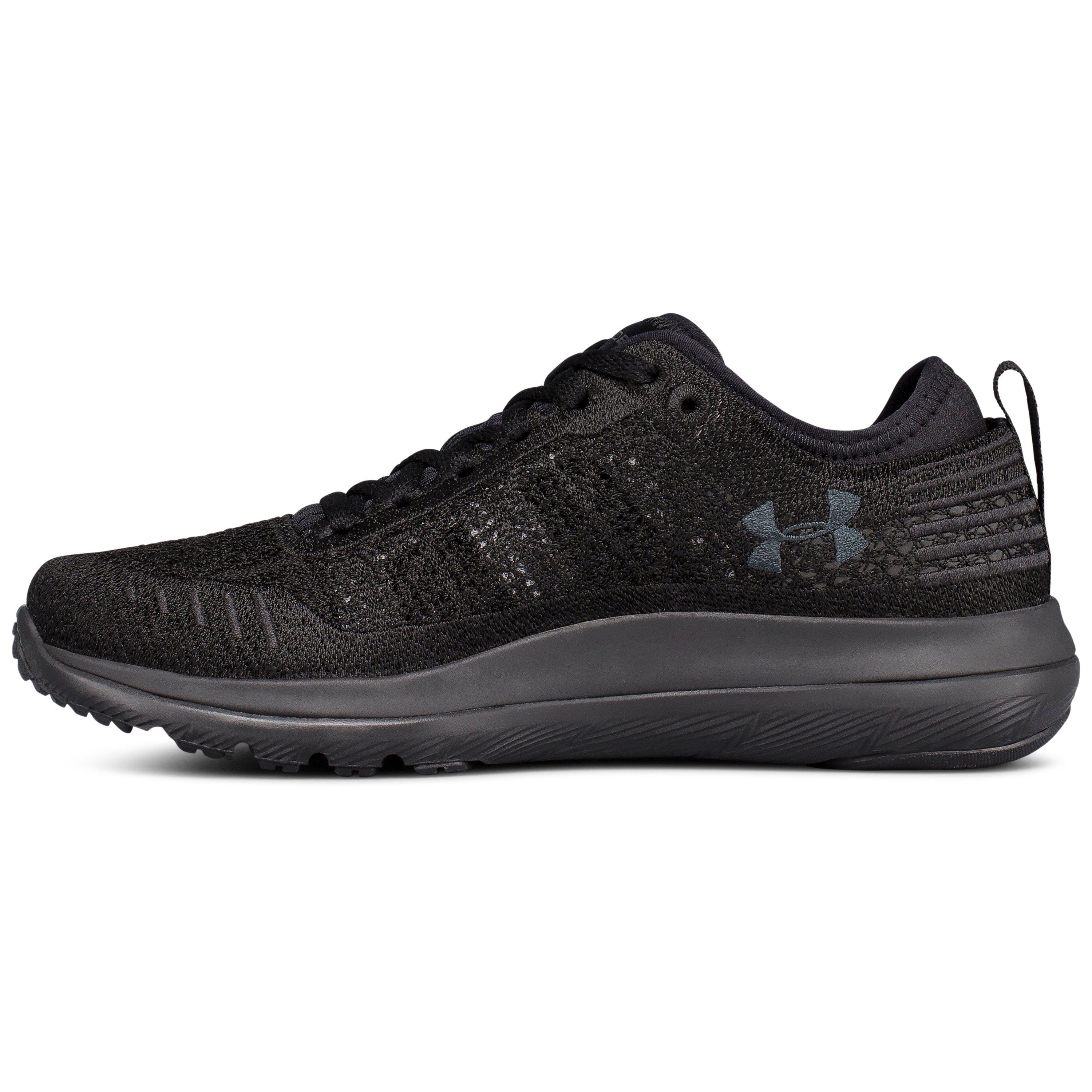 Under Armour Women's Ua Threadborne Fortis 3 Running Shoes in Black /Black (Black) - Lyst