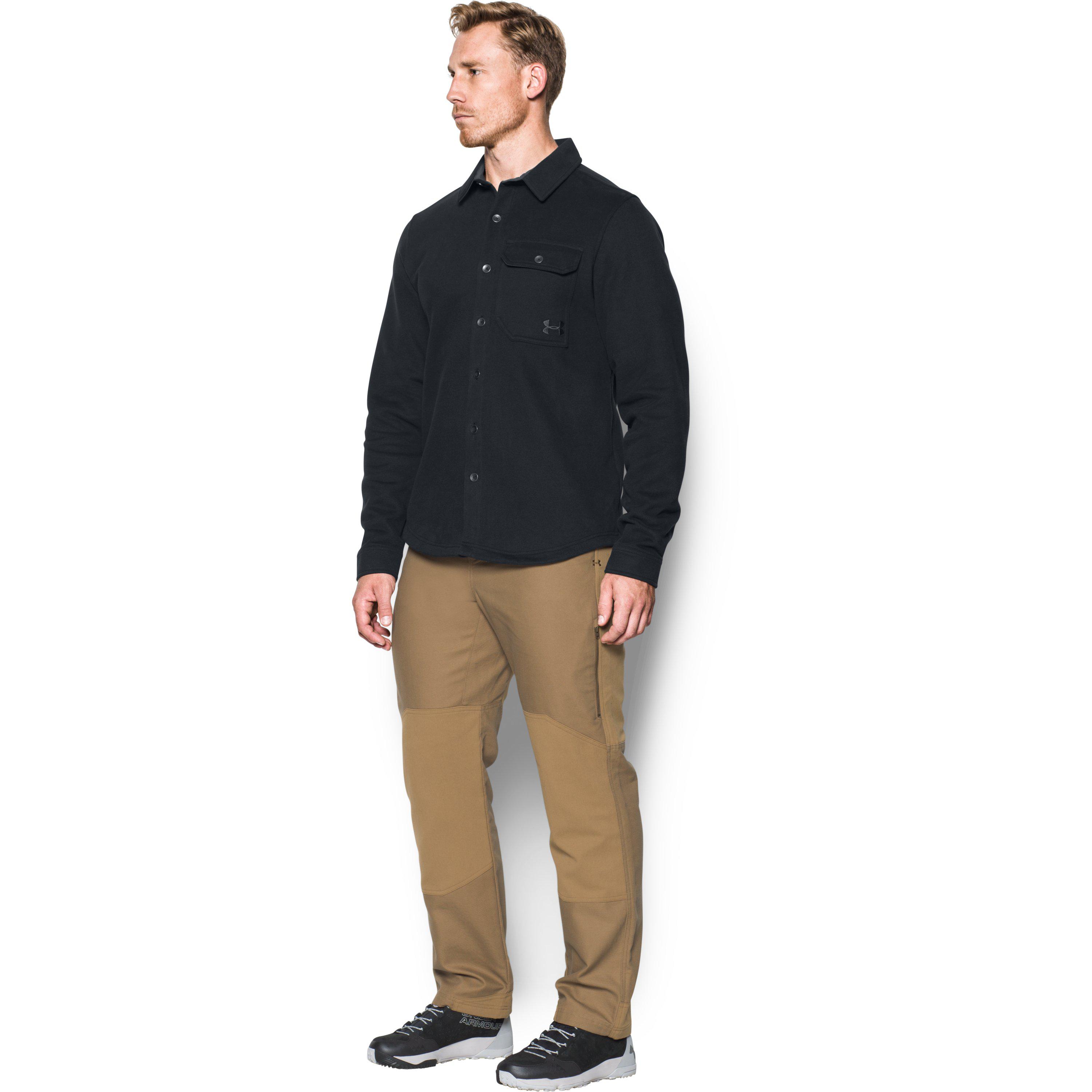 ua buckshot fleece shirt