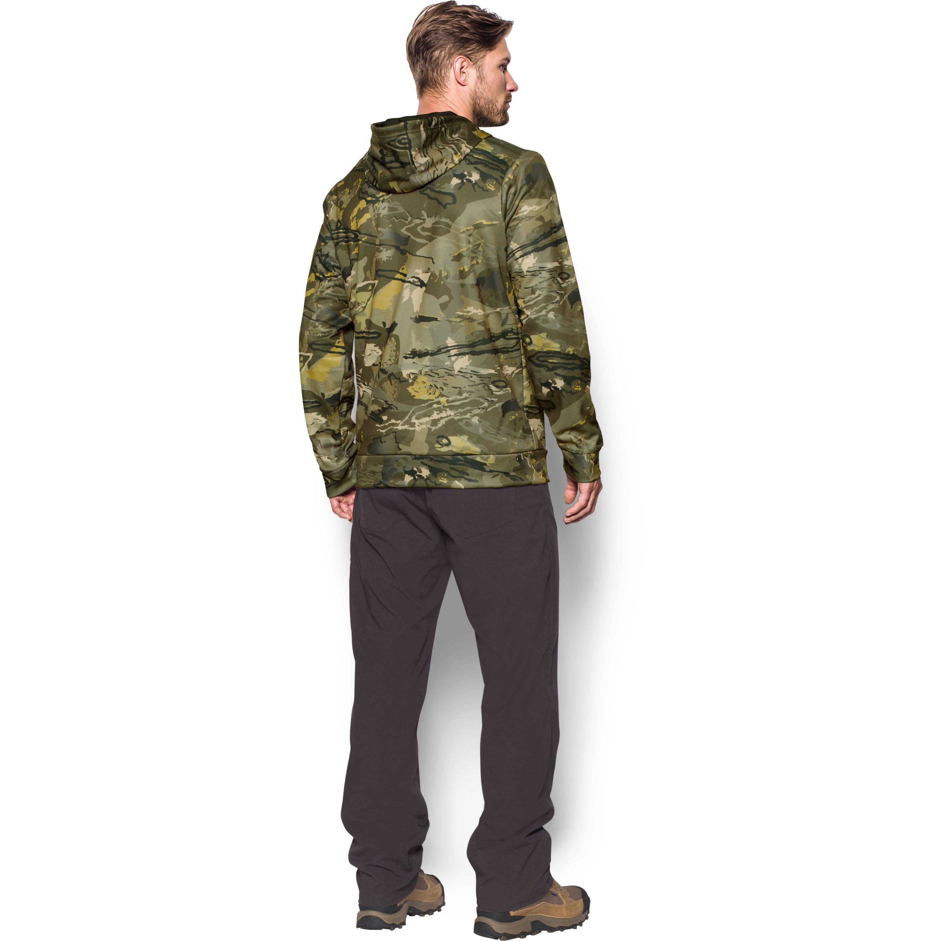 ua storm camo hoodie