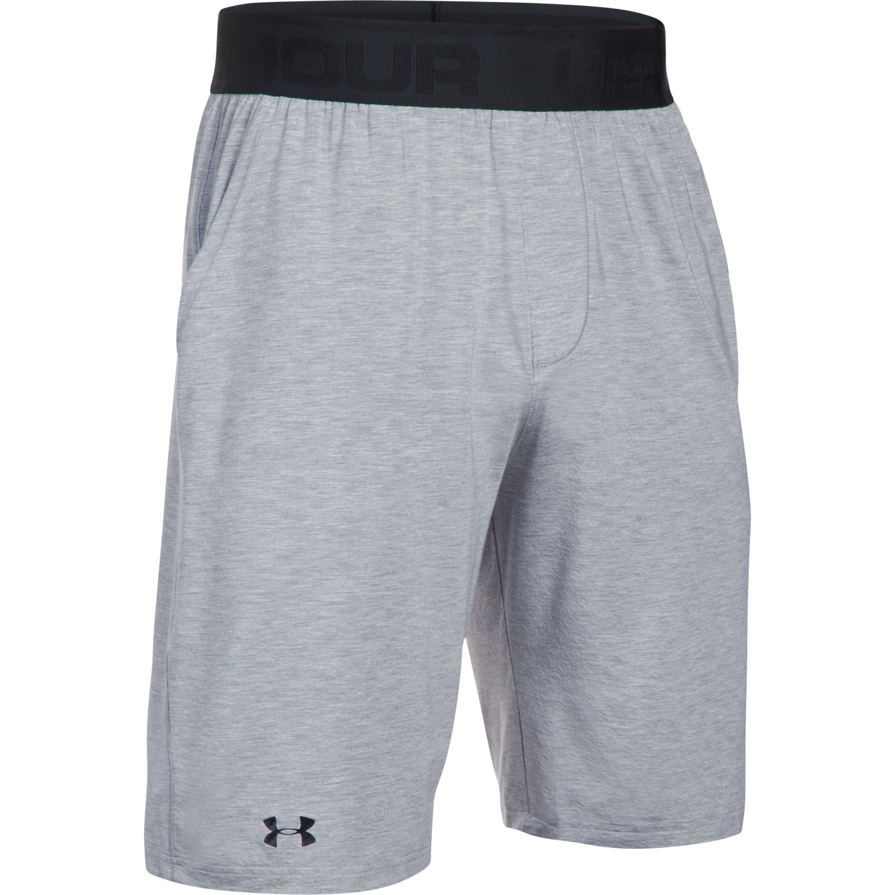 Under Armour Men's Athlete Recovery Sleepwear Shorts in Gray for Men | Lyst