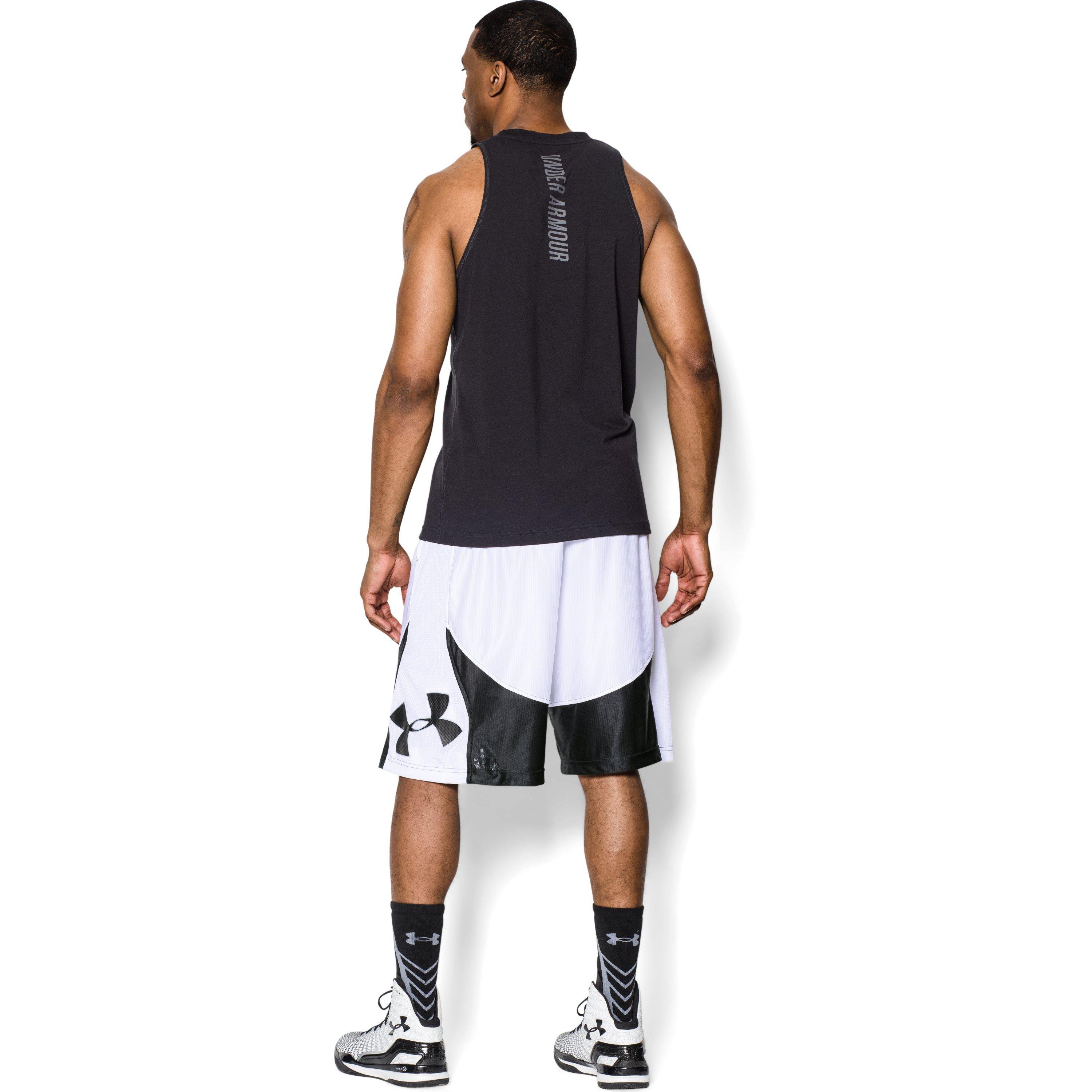 Under Armour Men's Ua Money Basketball Shorts in Black for Men | Lyst
