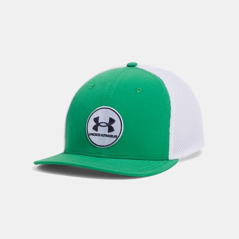 Under Armour Drive 5-Panel Men's Snapback Cap - Team Kelly Green/White Under Armour Drive 5-Panel Men's Snapback Cap - Team Kelly Green/White