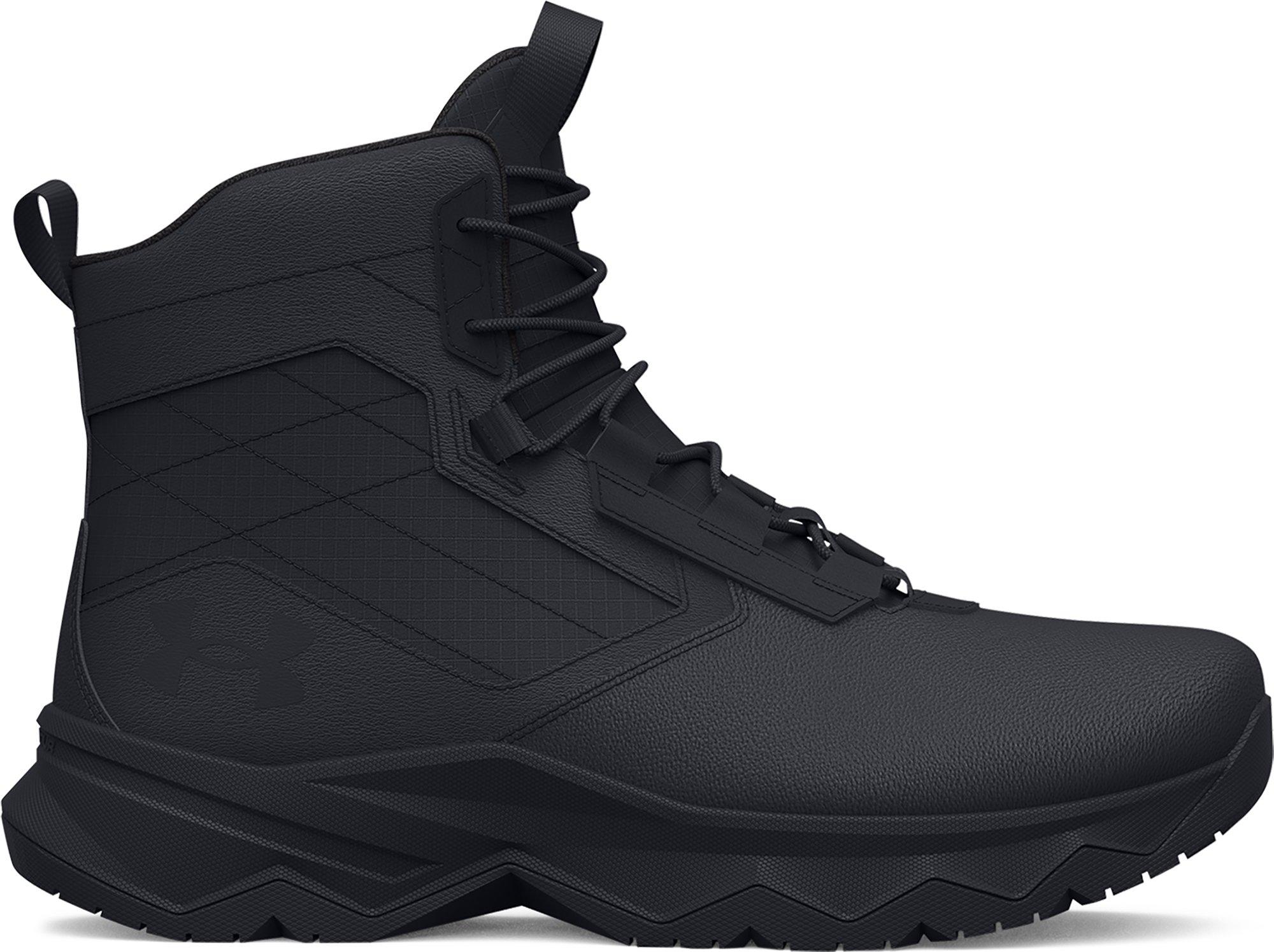 Under Armour Ua Stellar G2 6" Side Zip Tactical Boots in Black for Men