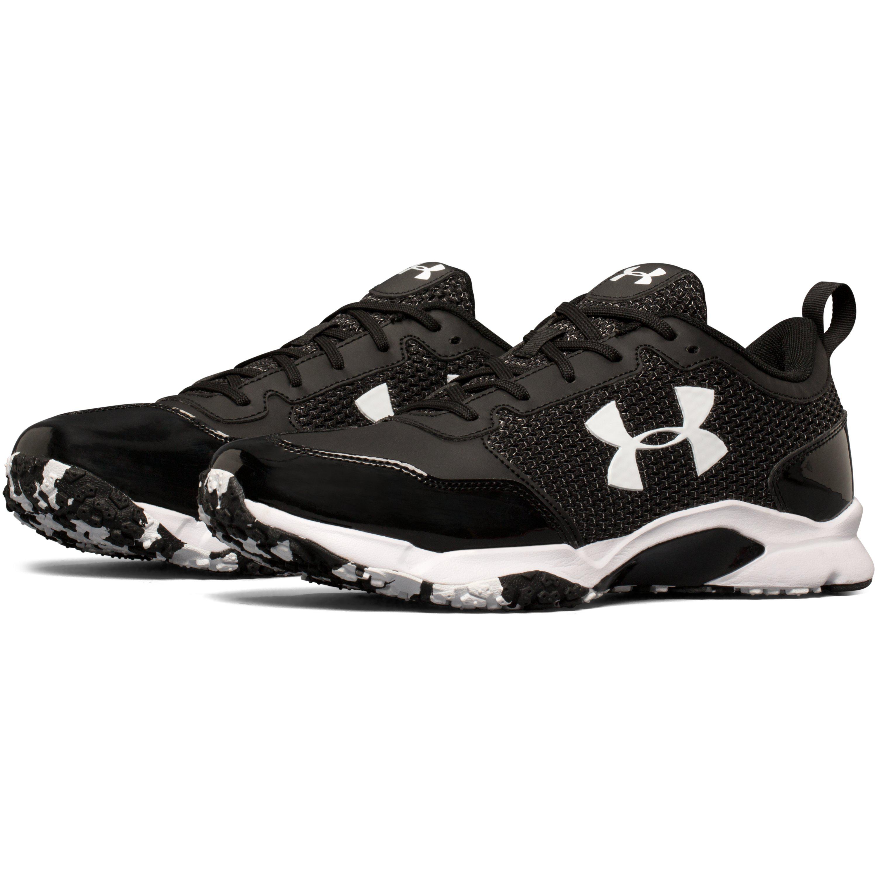 1292146 FREE POSTAGE Under Armour Men's Ultimate Turf Trainer New Black/Black 