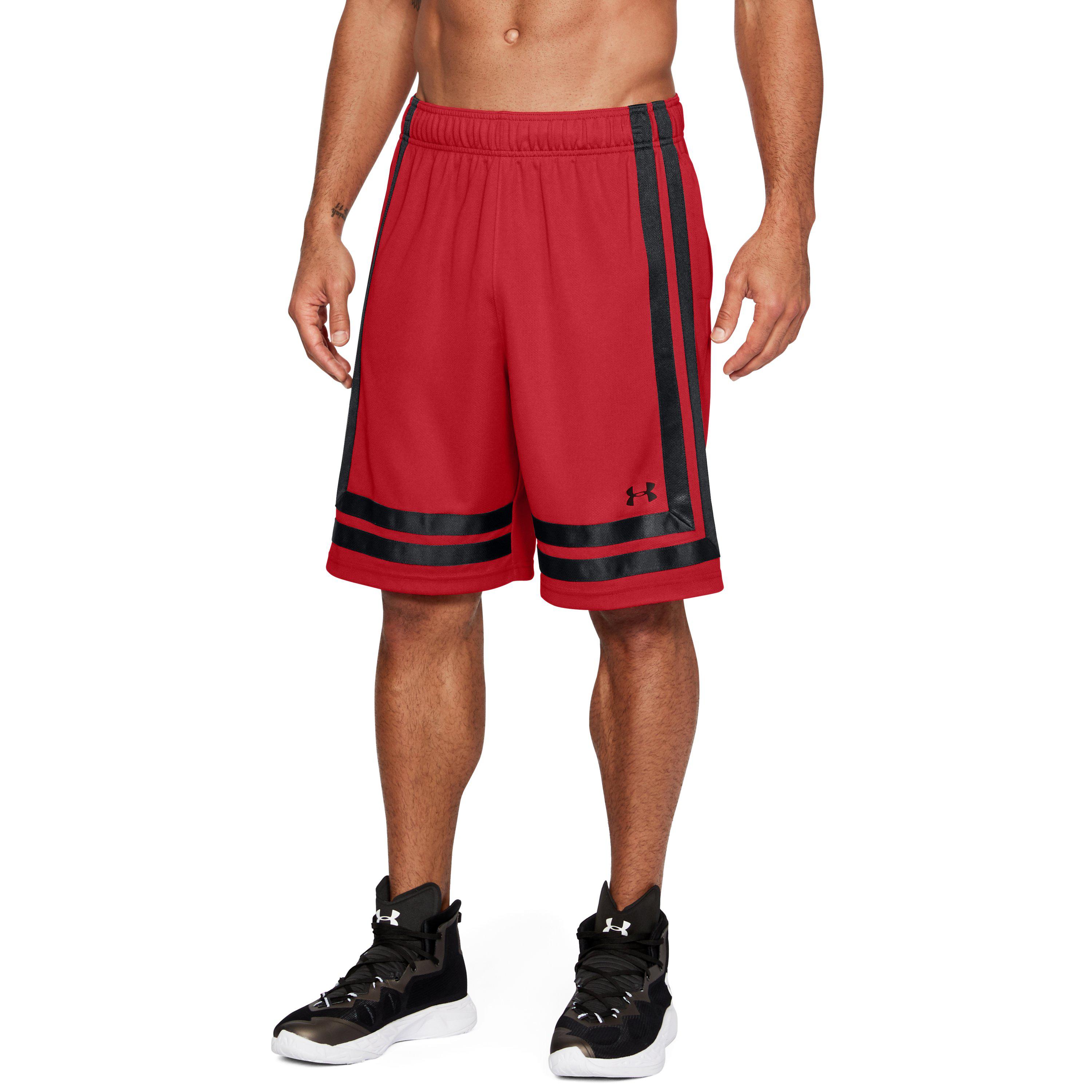 Under Armour Men's Ua Baseline 10" Shorts 18 in Red for Men Lyst