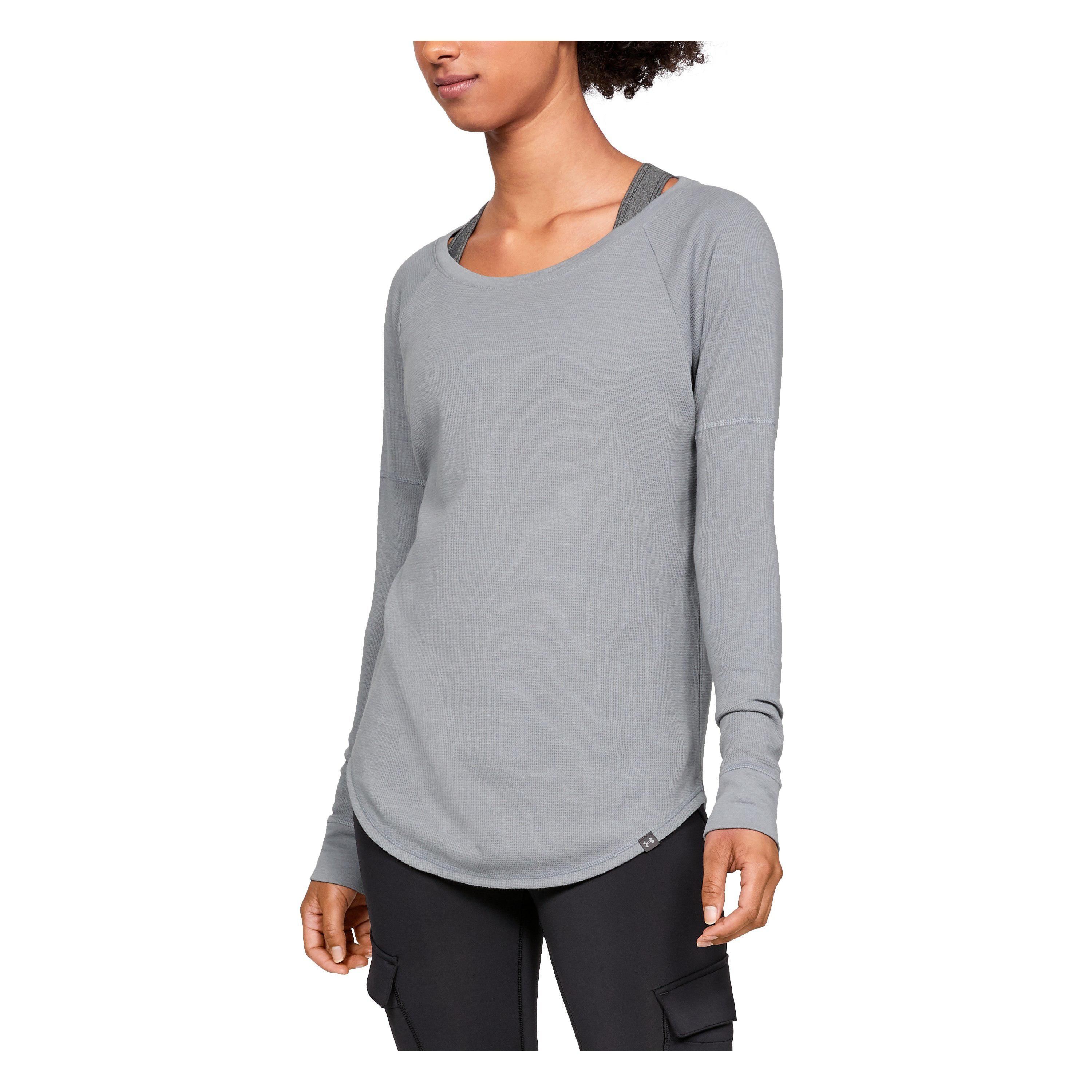 under armour coldgear waffle crew