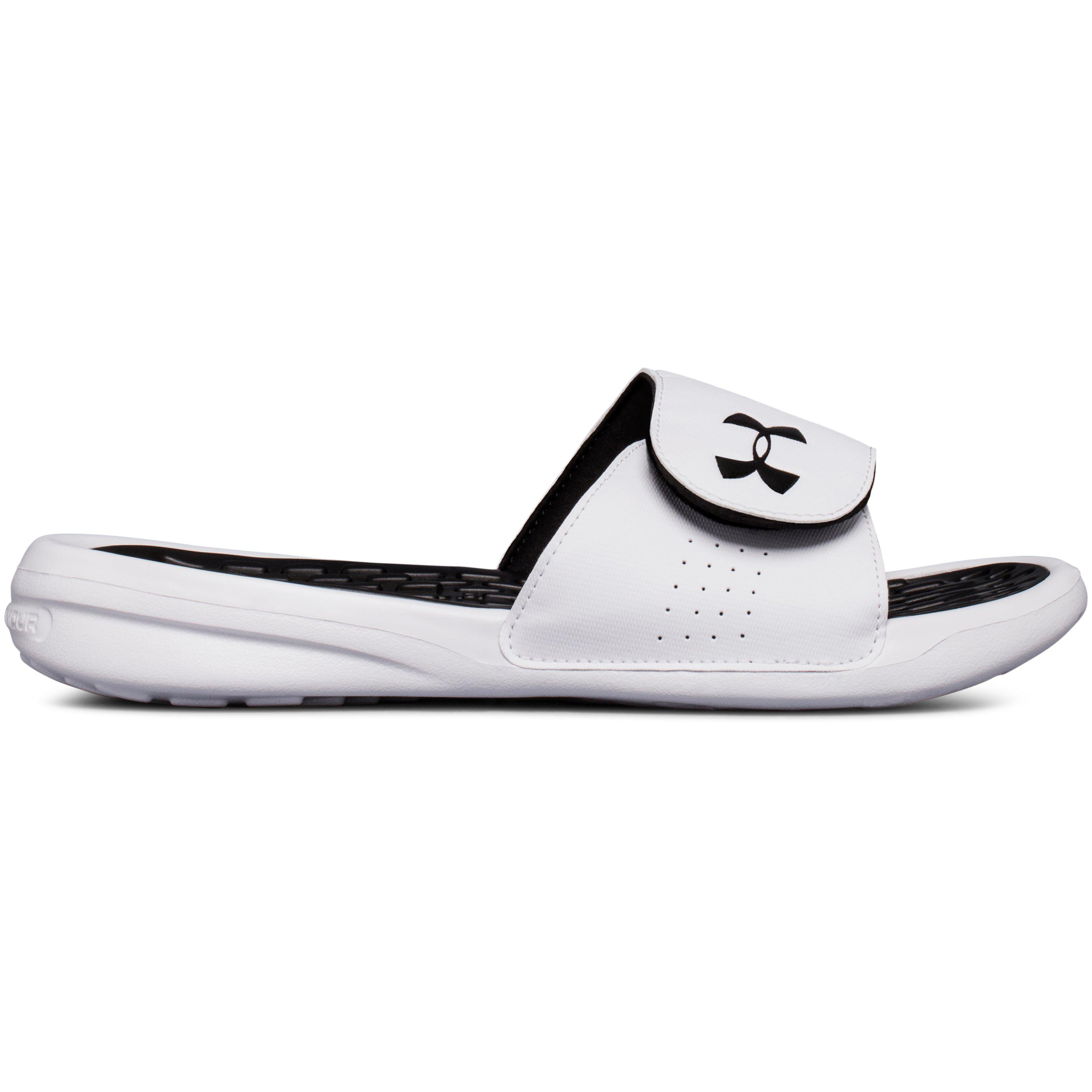 under armour adjustable slides