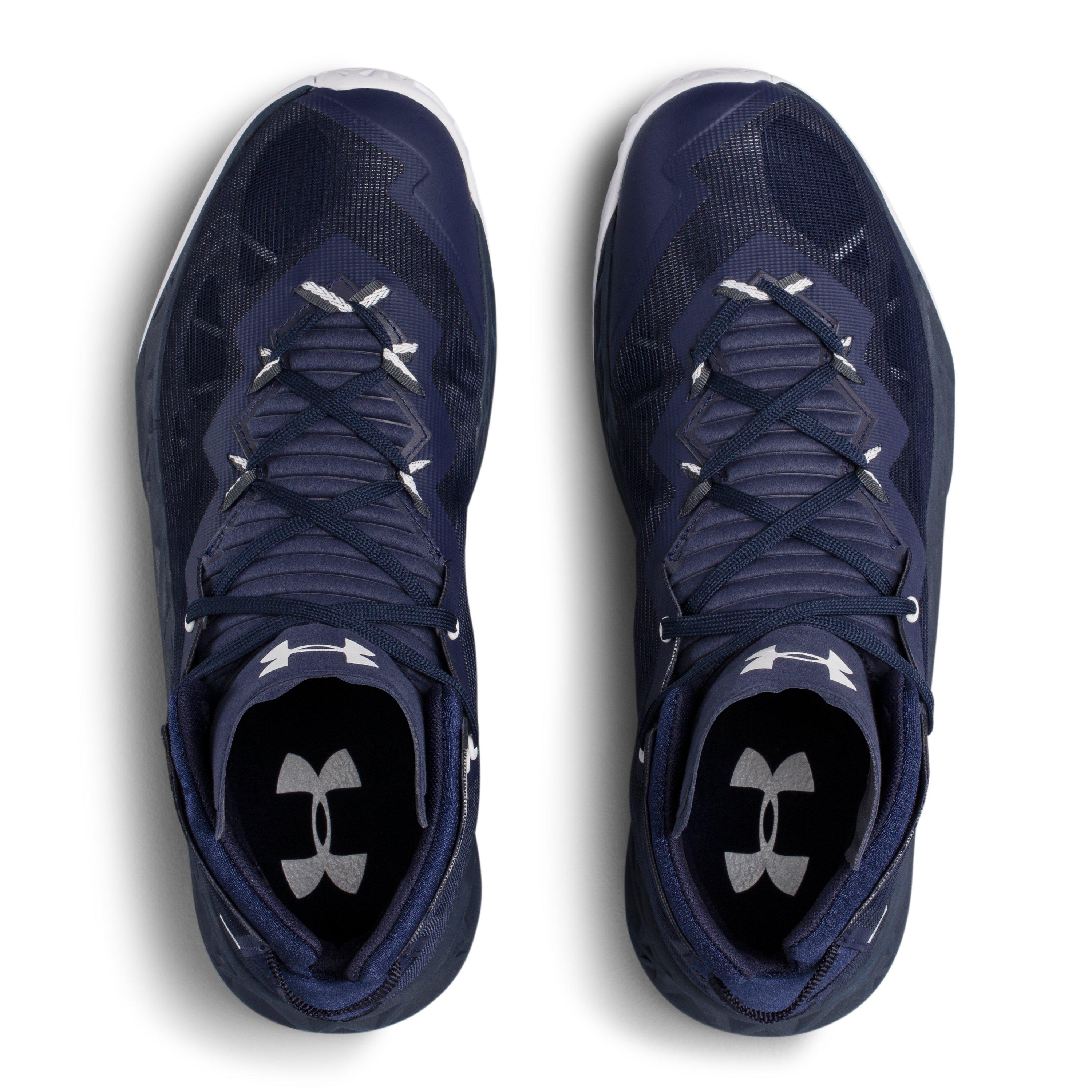 Under Armour Men's Ua Lightning 4 Basketball Shoes in Midnight Navy ...