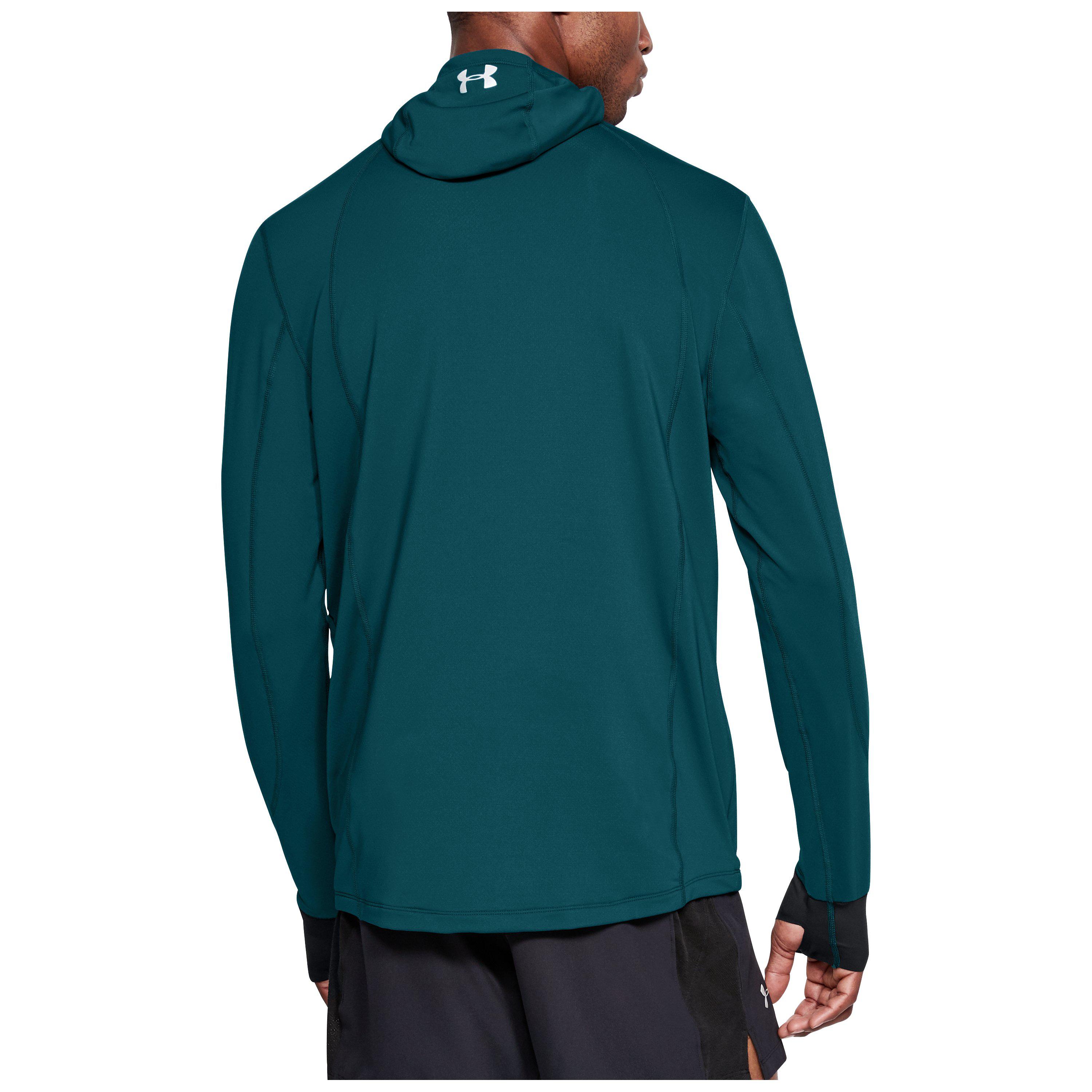 under armour mens coldgear reactor run balaclava hoodie