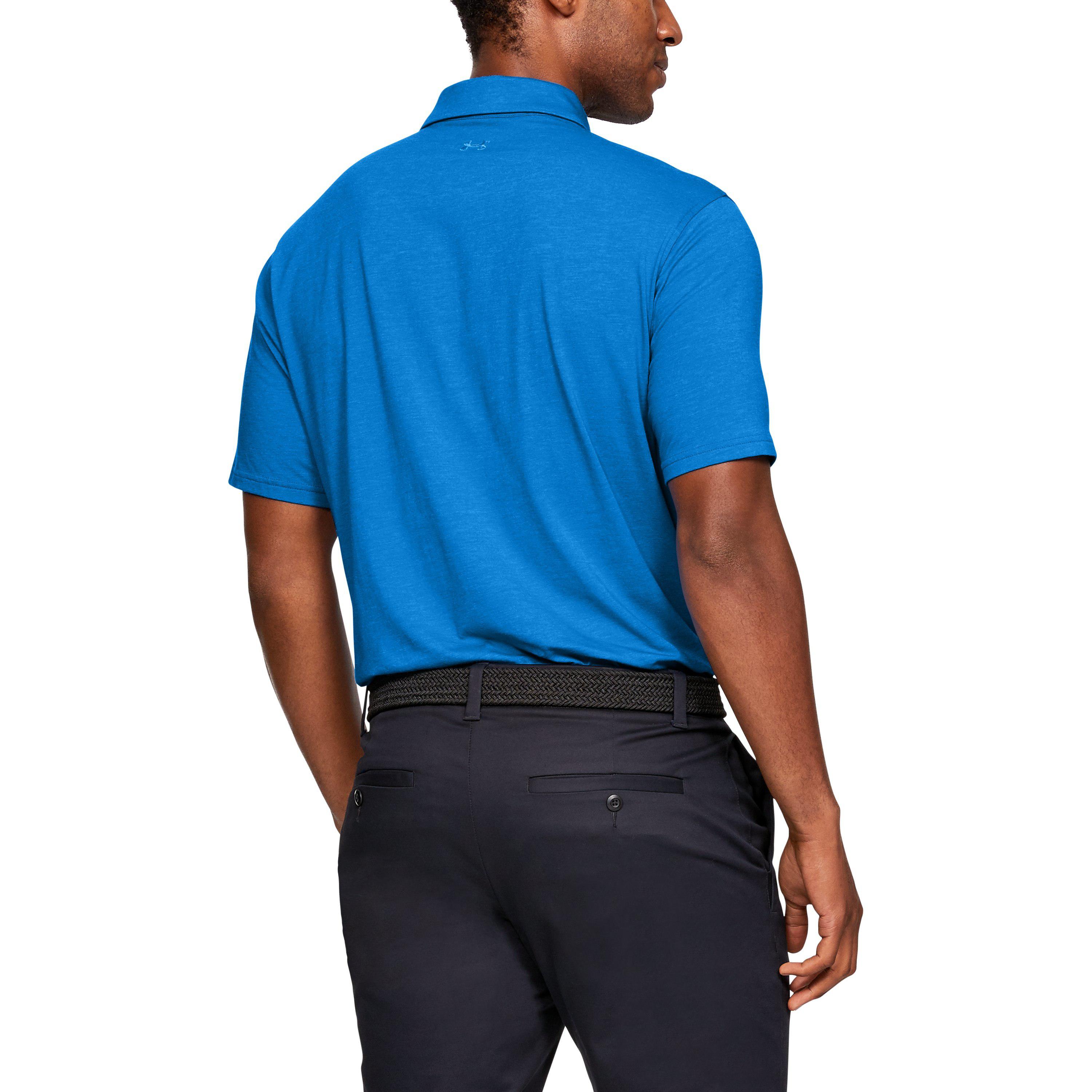 under armour charged cotton polo