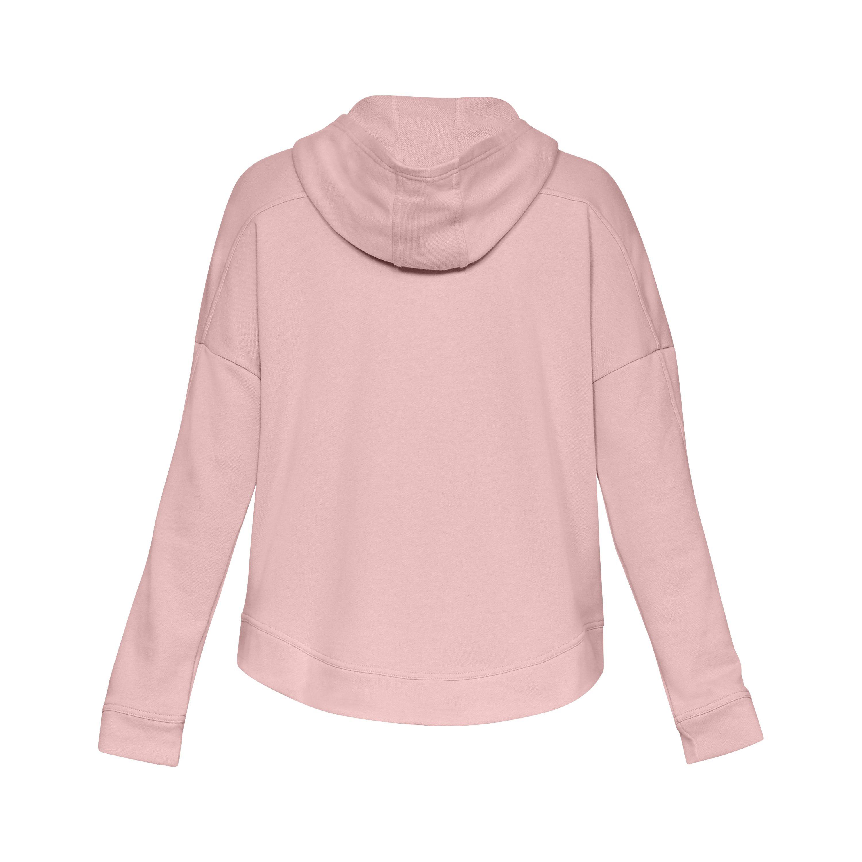 Under Armour Women's Ua Favorite Terry Full Zip Hoodie in Pink Lyst