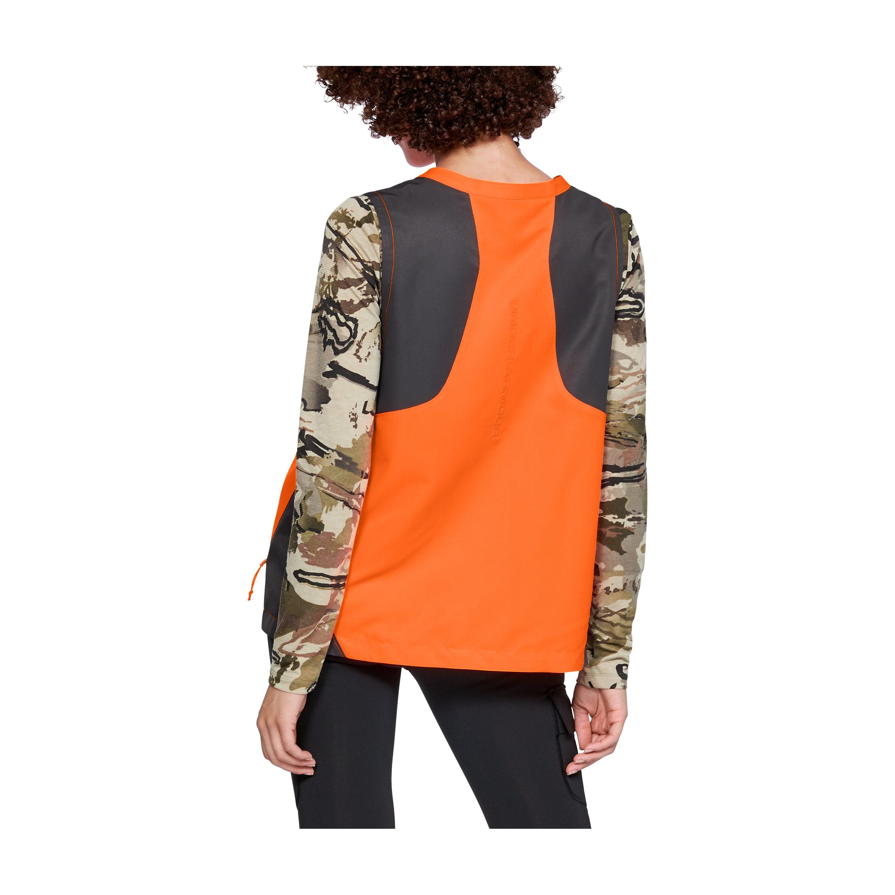 under armour orange vest
