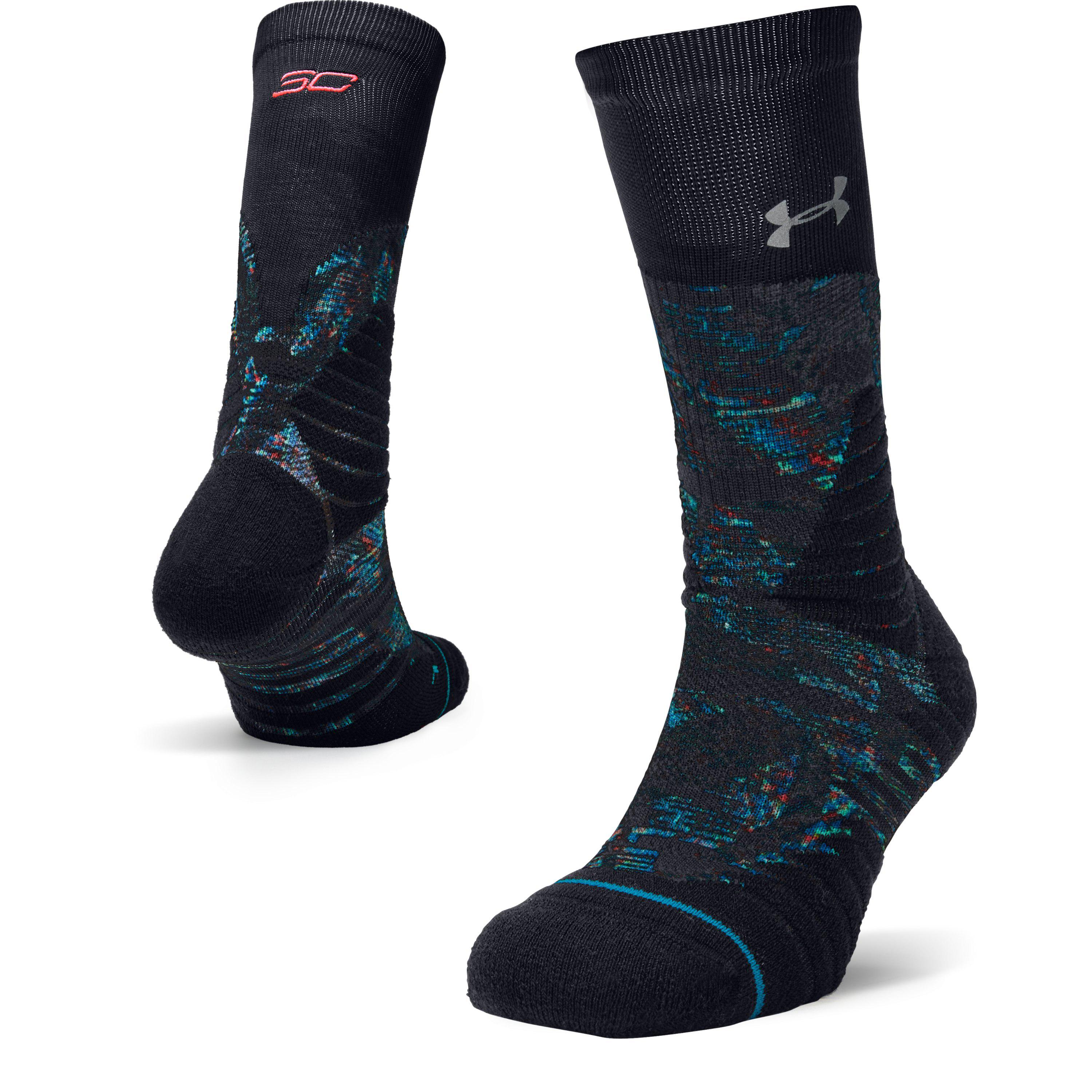 under armour black crew socks