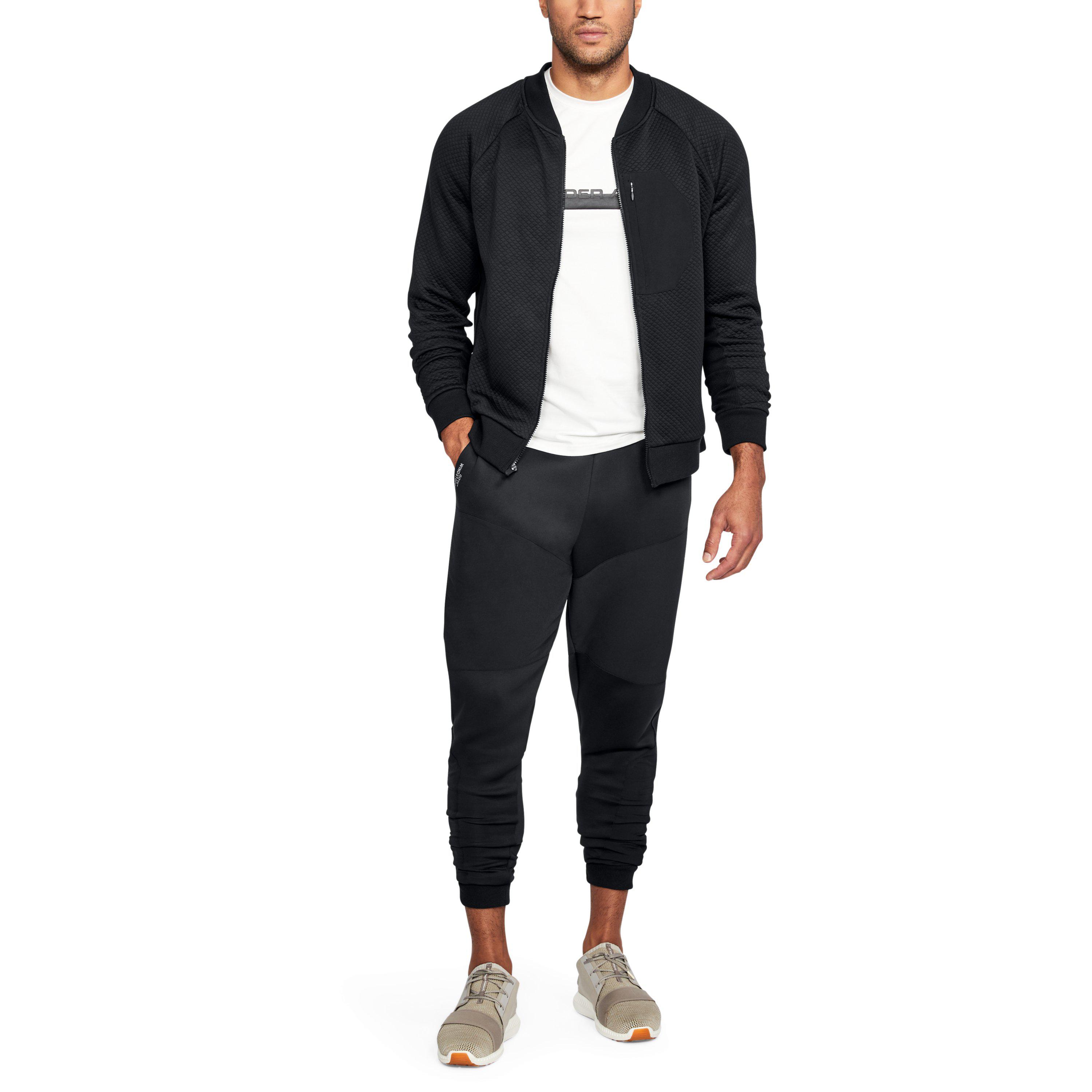 Under Armour Men's Ua Unstoppable Gore® Windstopper® Tapered Knit Pants in Black for Men - Lyst