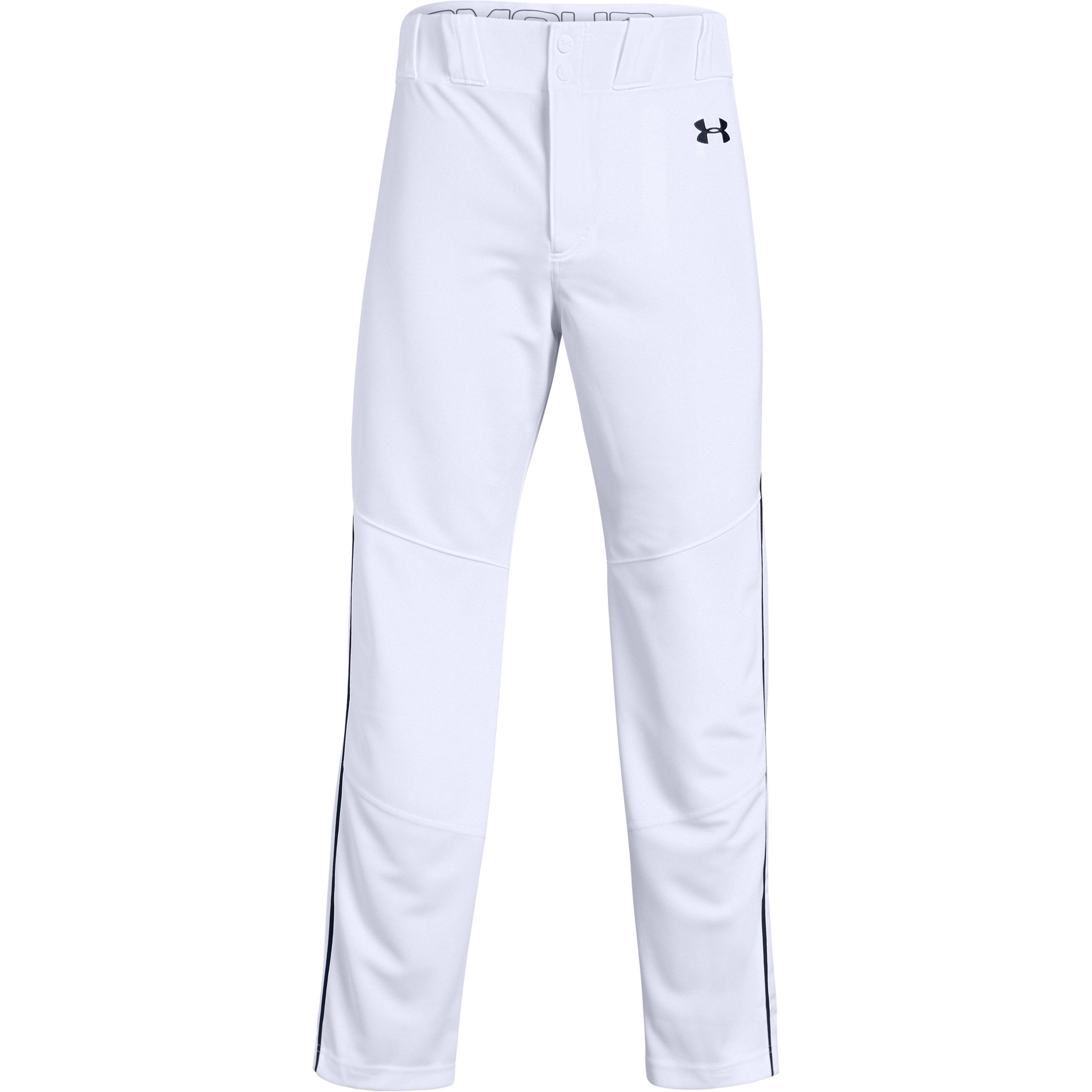 Under Armour Men's Ua Utility Relaxed Piped Baseball Pants in White ...