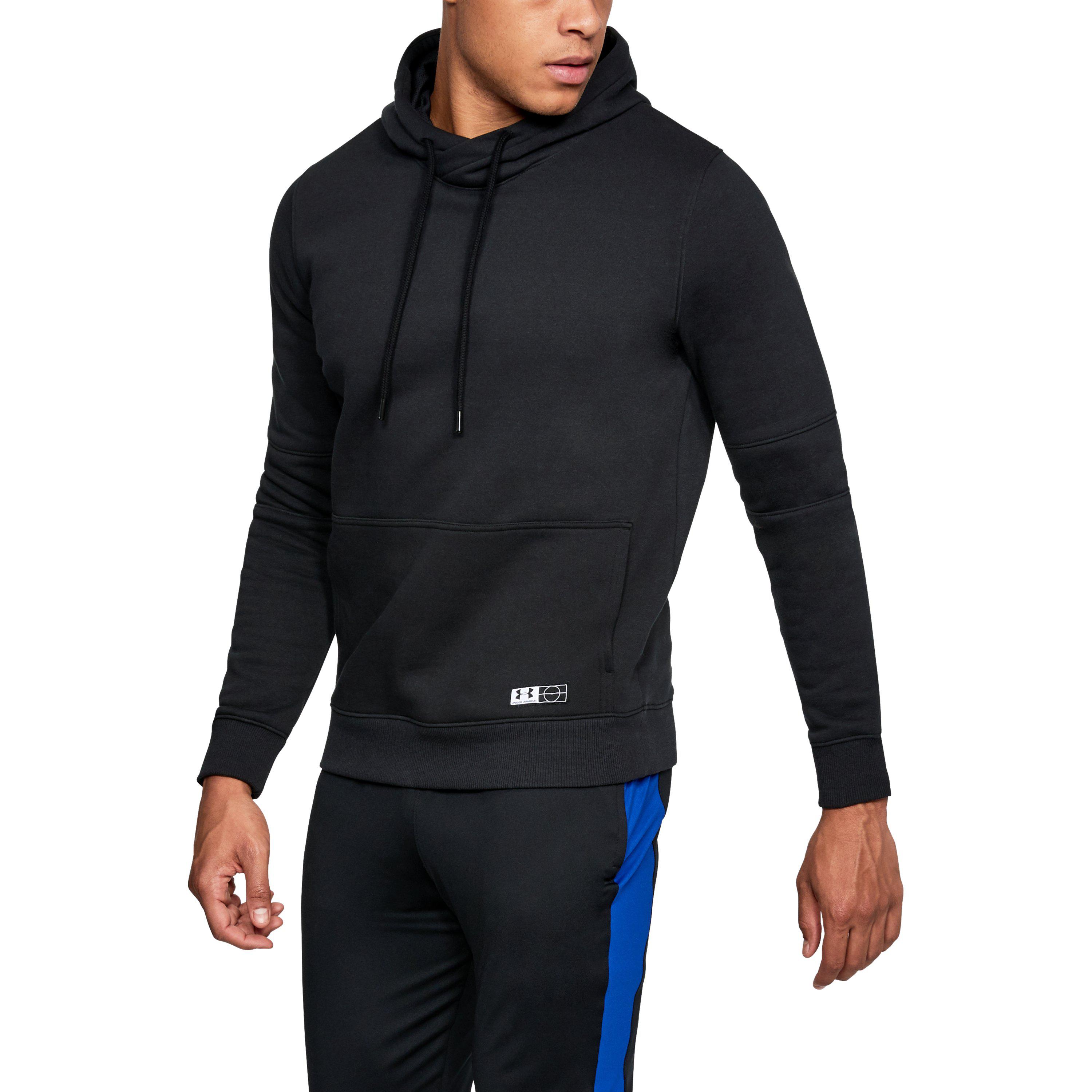 mens black under armour sweatshirt