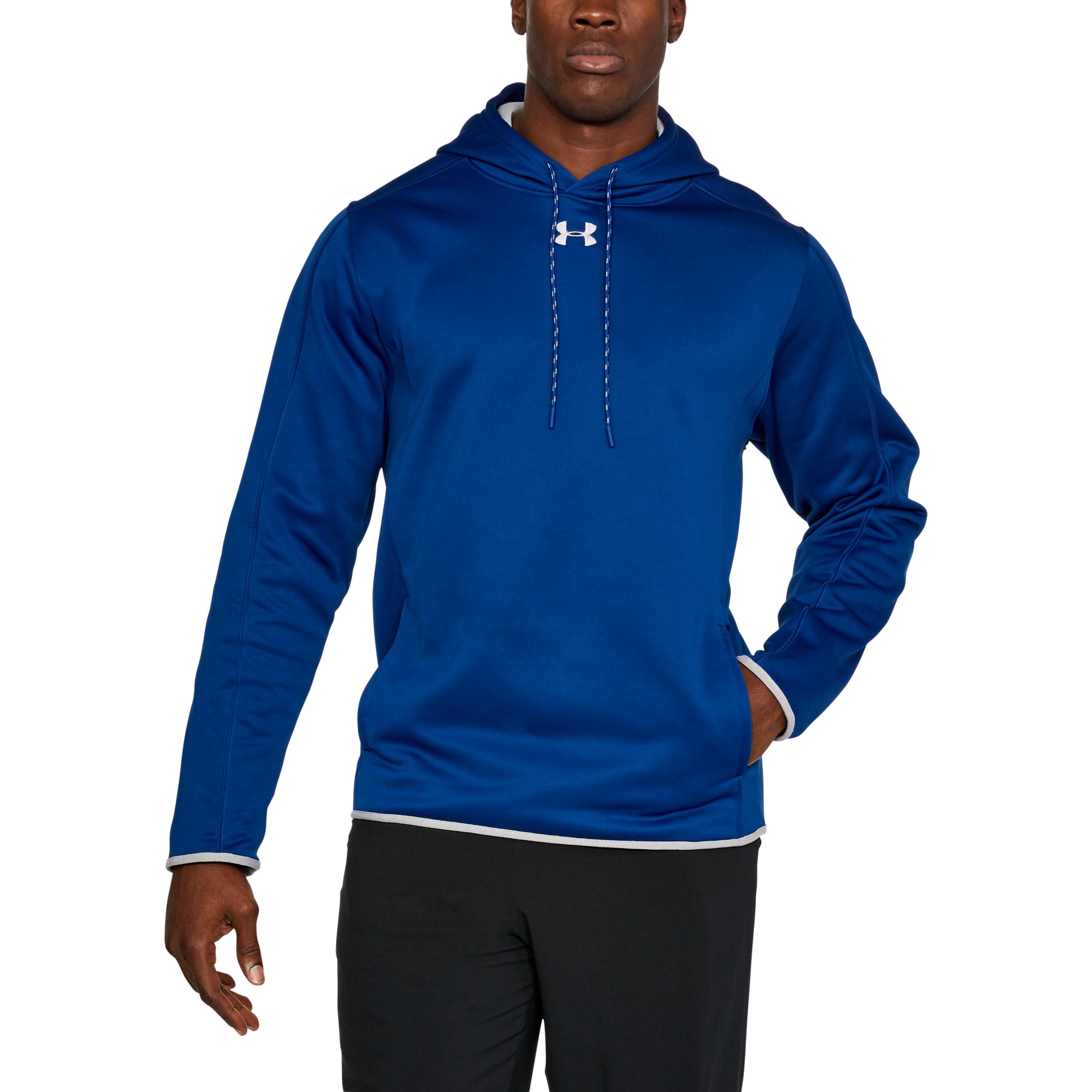 Mens Blue Under Armour Hoodie - almoire