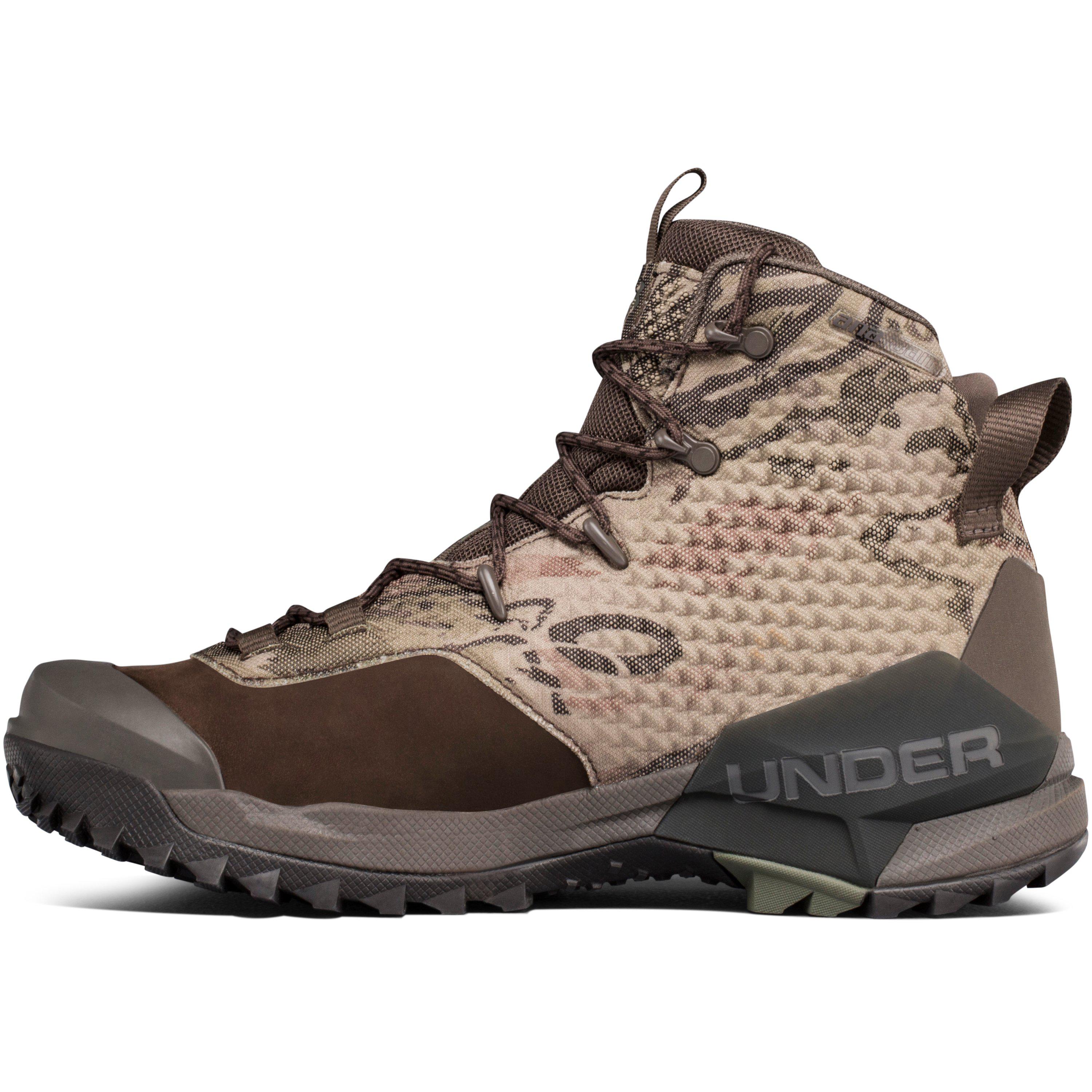 Under Armour Rubber Men's Ua Infil Hike Gore-tex® Hiking Boots in Brown ...