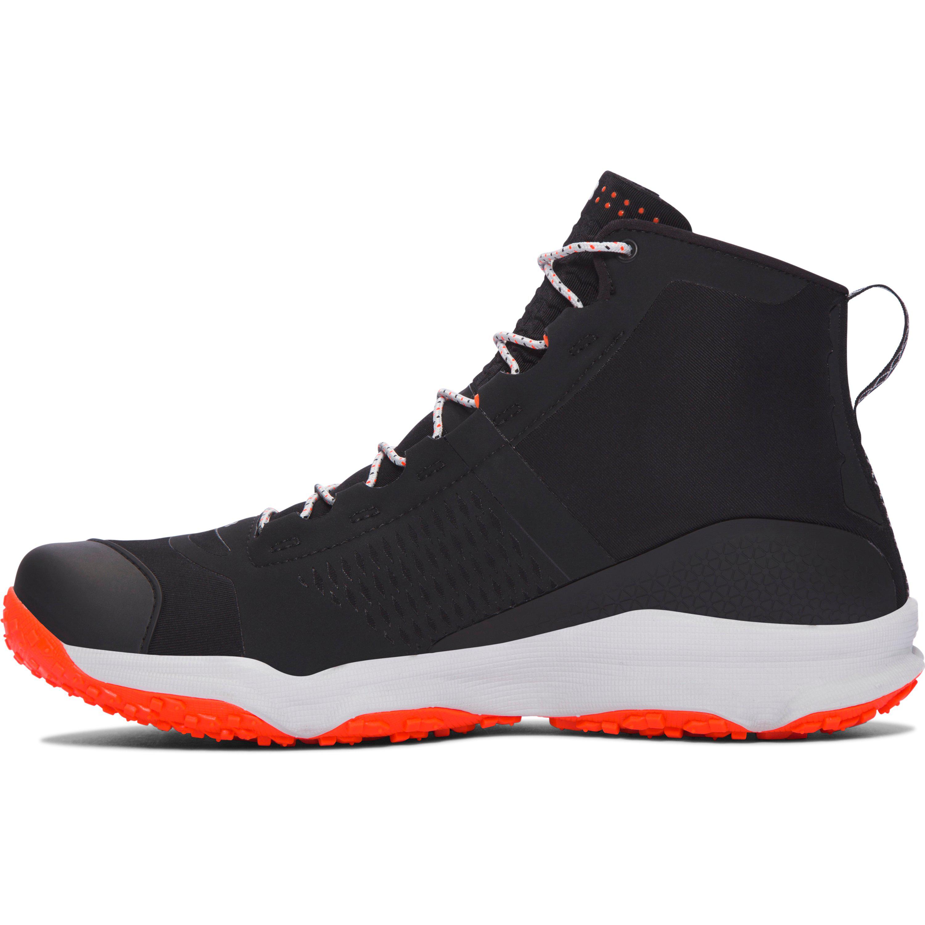 Under Armour Speedfit Hike Mid Boot in Black for Men | Lyst