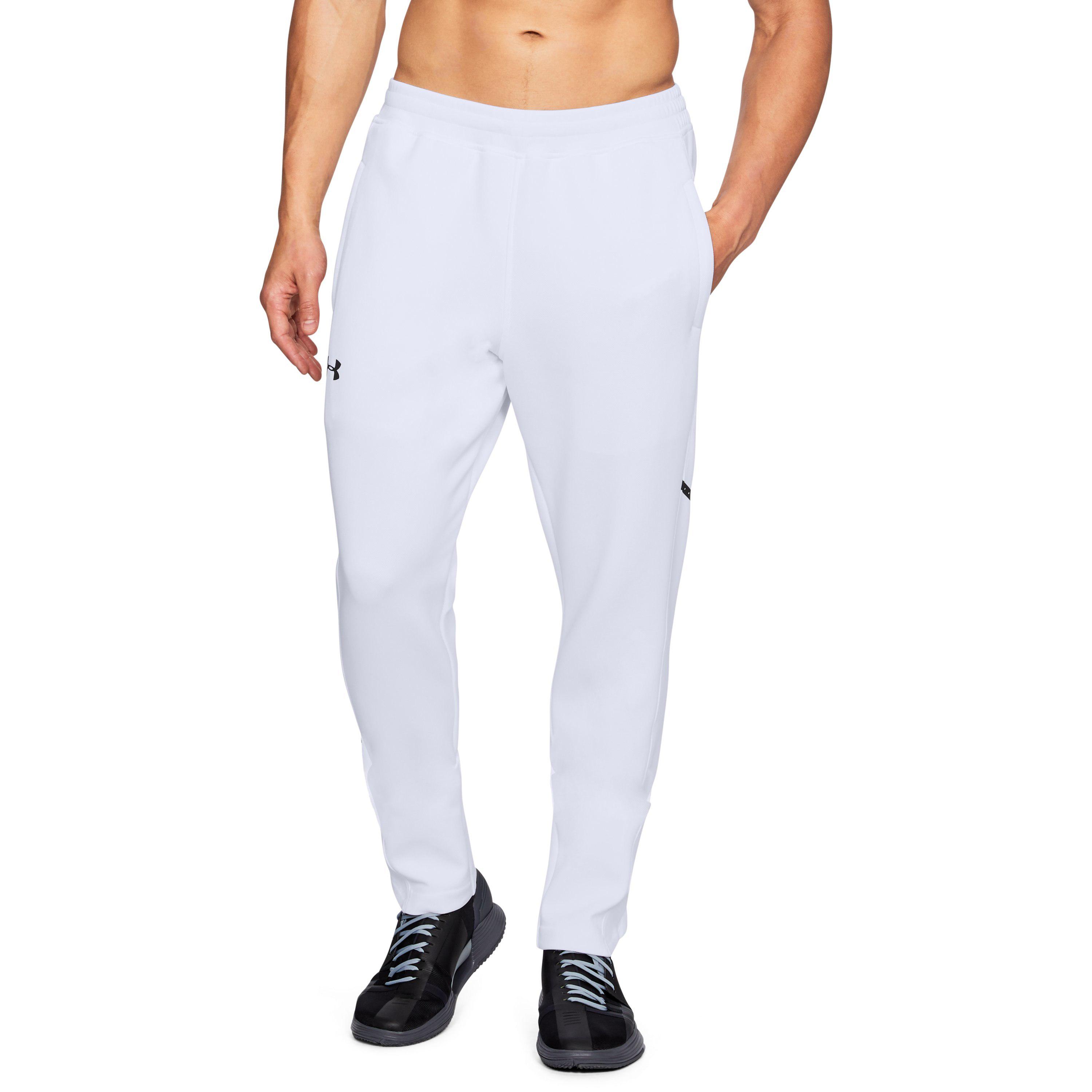 under armour white compression pants