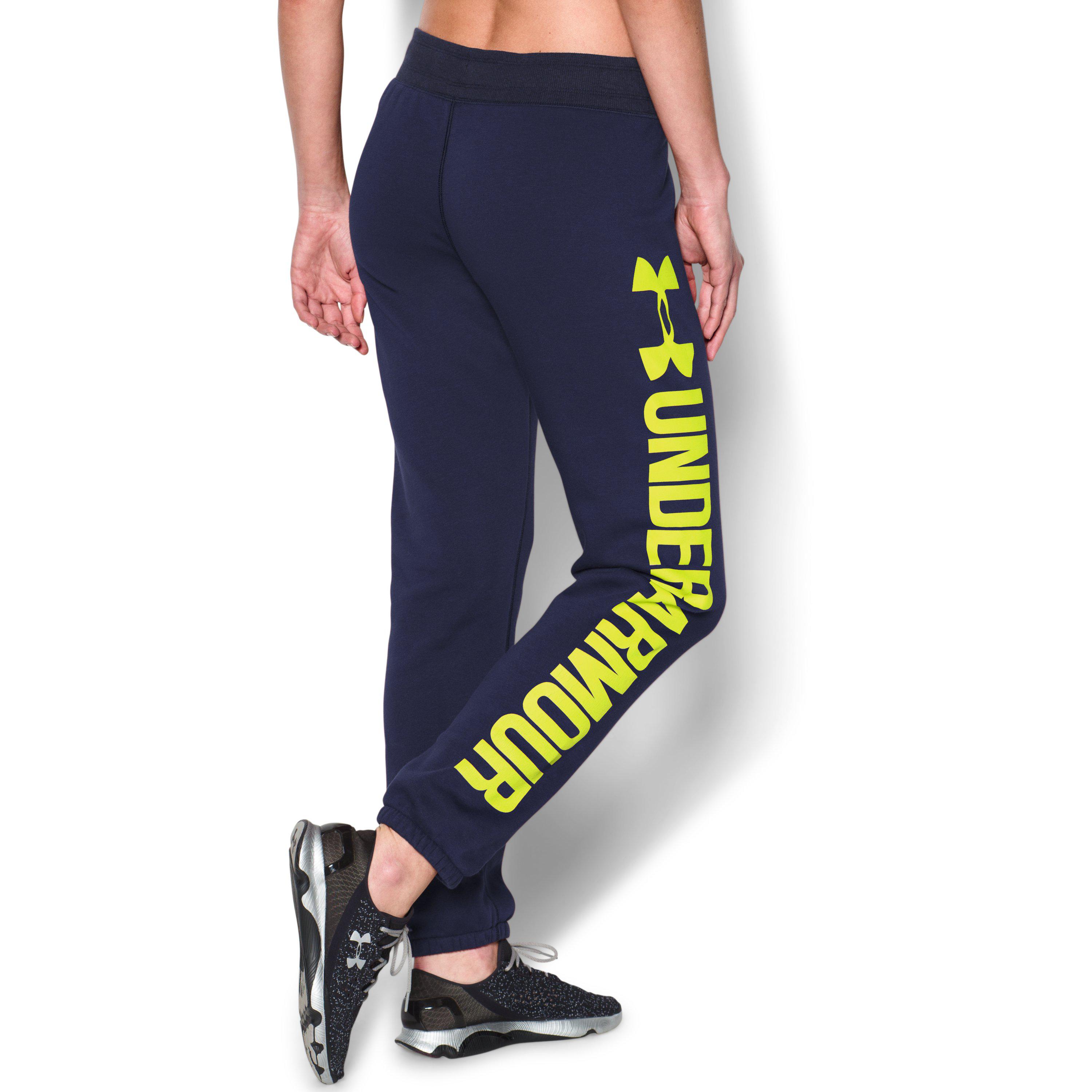 under armour boyfriend fleece pants
